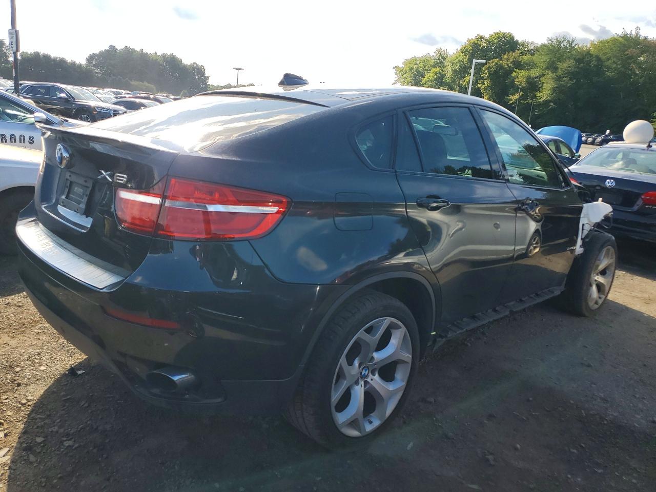 2014 Bmw X6 Xdrive35i Черный vin: 5UXFG2C53E0K41209
