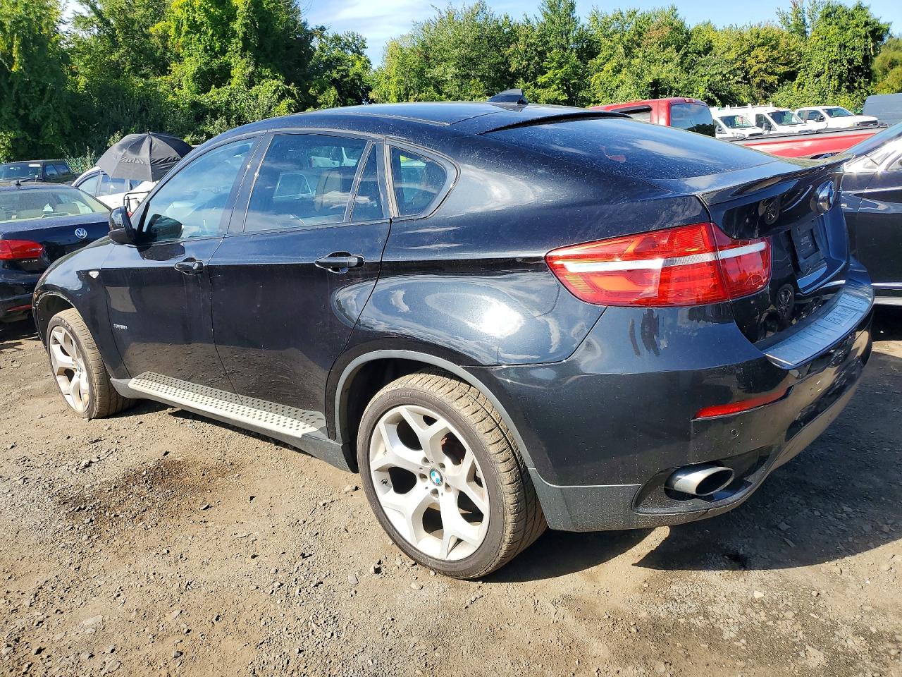 2014 Bmw X6 Xdrive35i Черный vin: 5UXFG2C53E0K41209