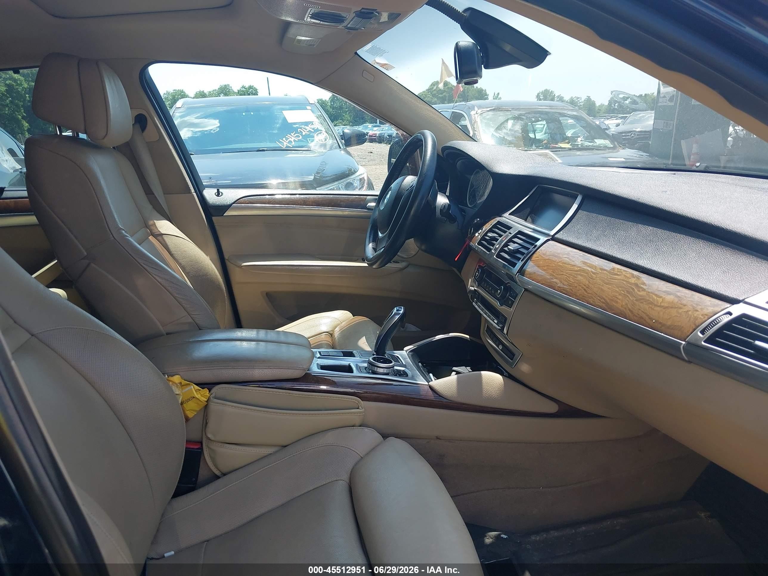 2011 Bmw X6 Xdrive35i Blue vin: 5UXFG2C54BLX06414