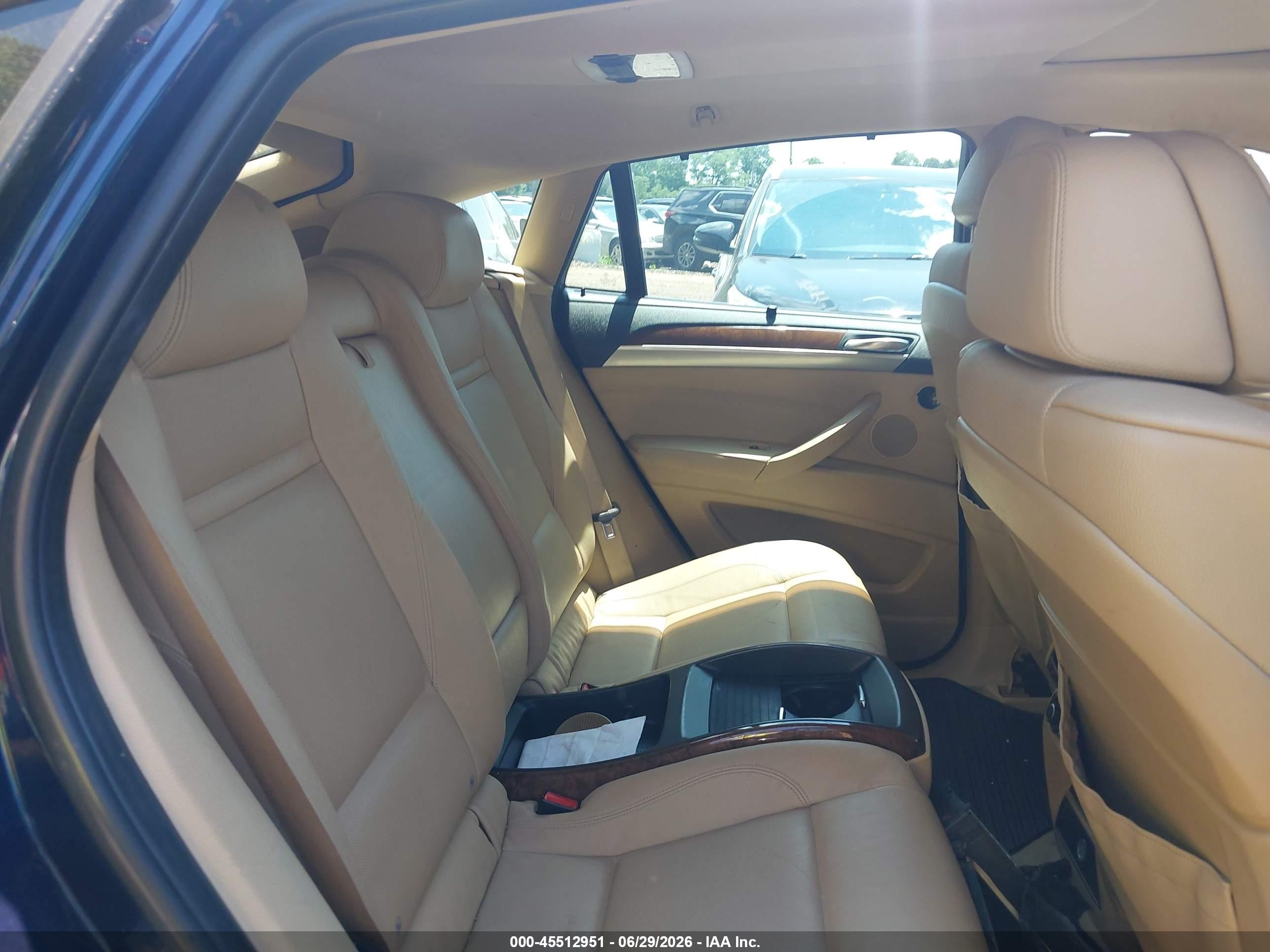 2011 Bmw X6 Xdrive35i Blue vin: 5UXFG2C54BLX06414