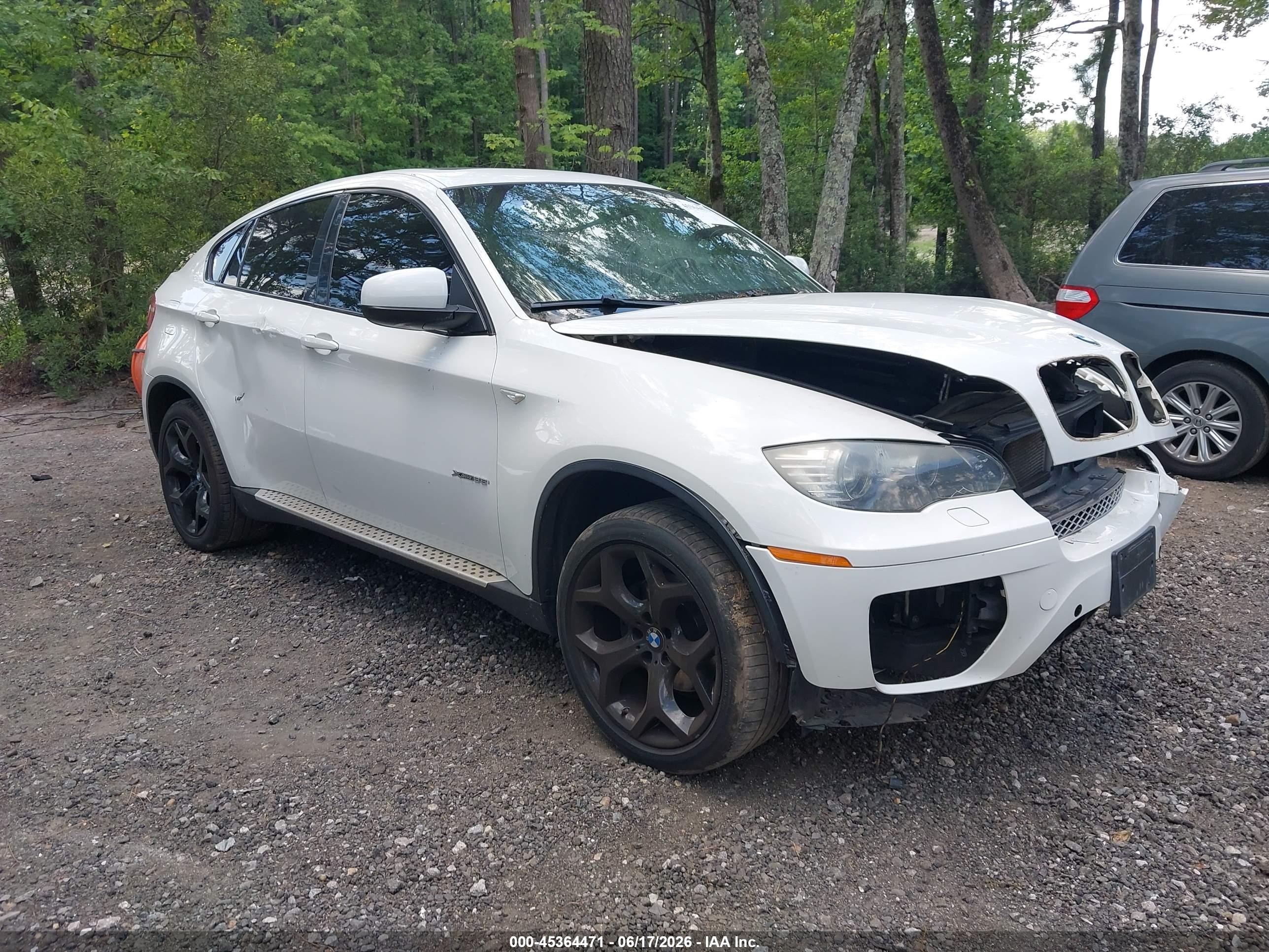 2011 Bmw X6 Xdrive35i White vin: 5UXFG2C54BLX08681