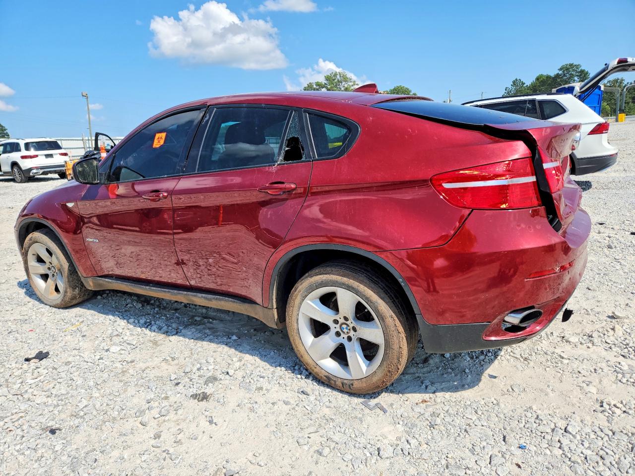 2012 Bmw X6 Xdrive35i Red vin: 5UXFG2C54CL778876