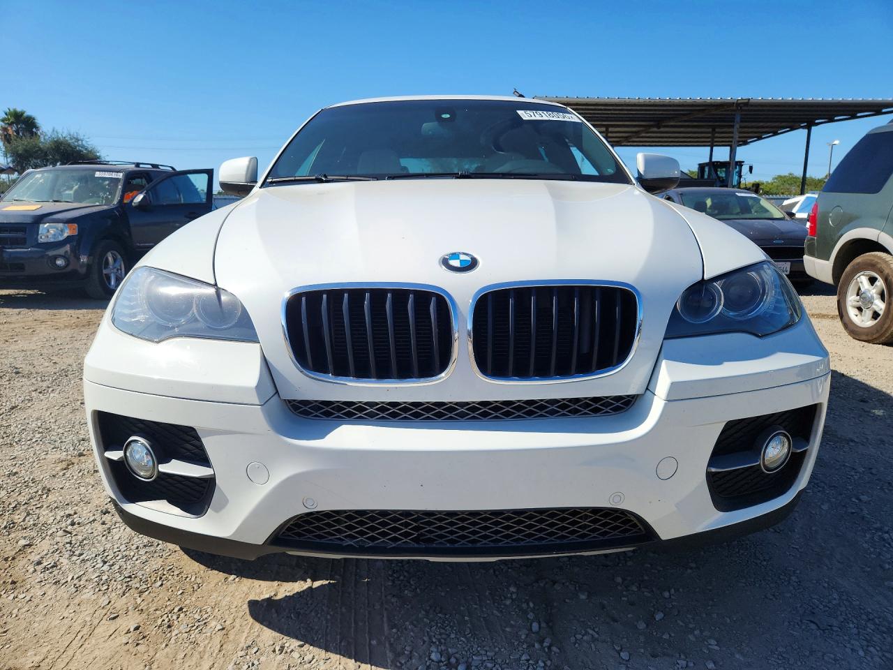 2012 Bmw X6 Xdrive35i Белый vin: 5UXFG2C54CLX09850
