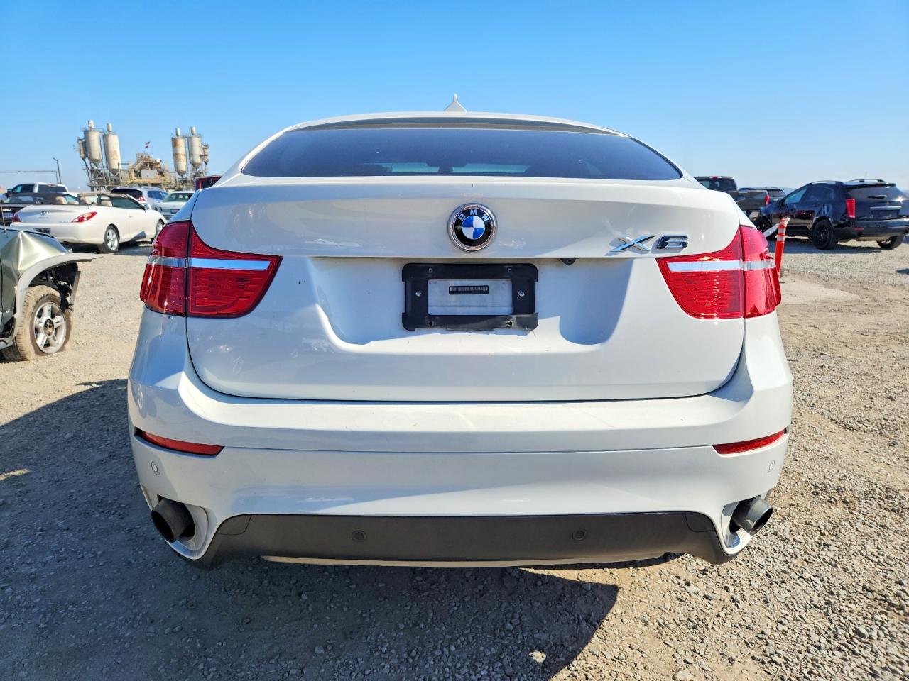 2012 Bmw X6 Xdrive35i Белый vin: 5UXFG2C54CLX09850