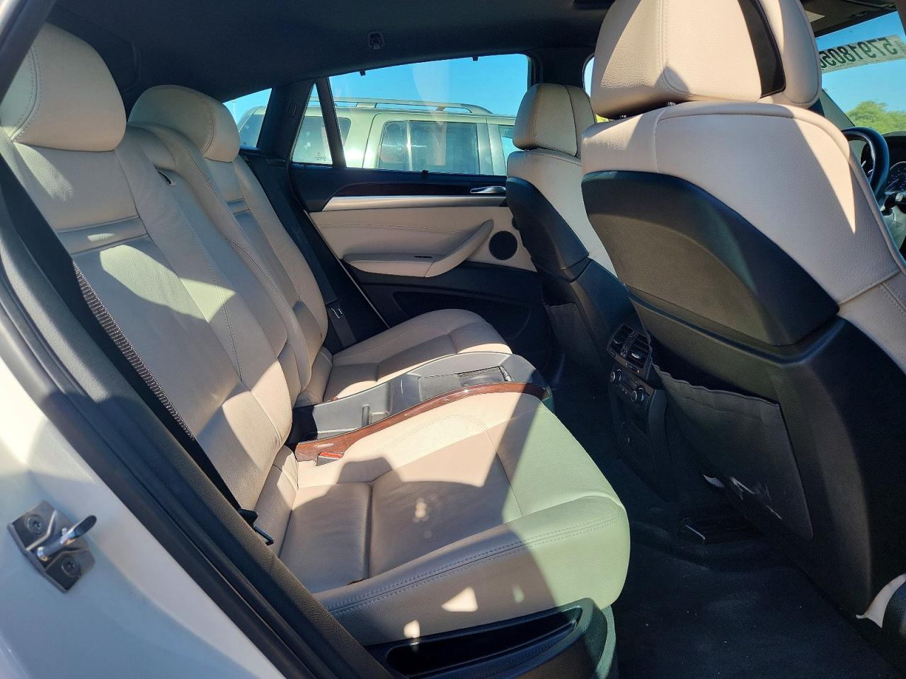 2012 Bmw X6 Xdrive35i Белый vin: 5UXFG2C54CLX09850