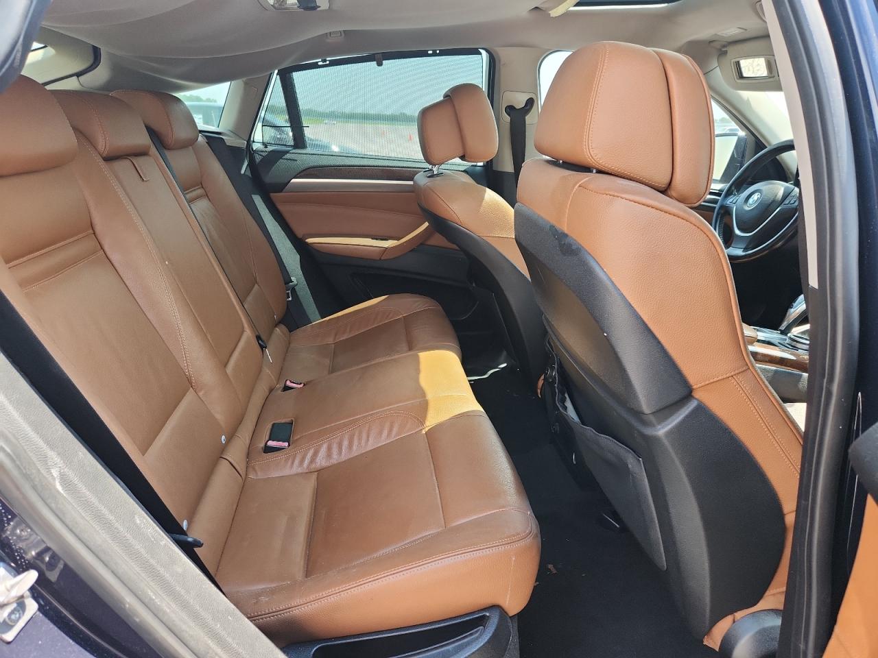 2012 Bmw X6 Xdrive35i Blue vin: 5UXFG2C55CL779275