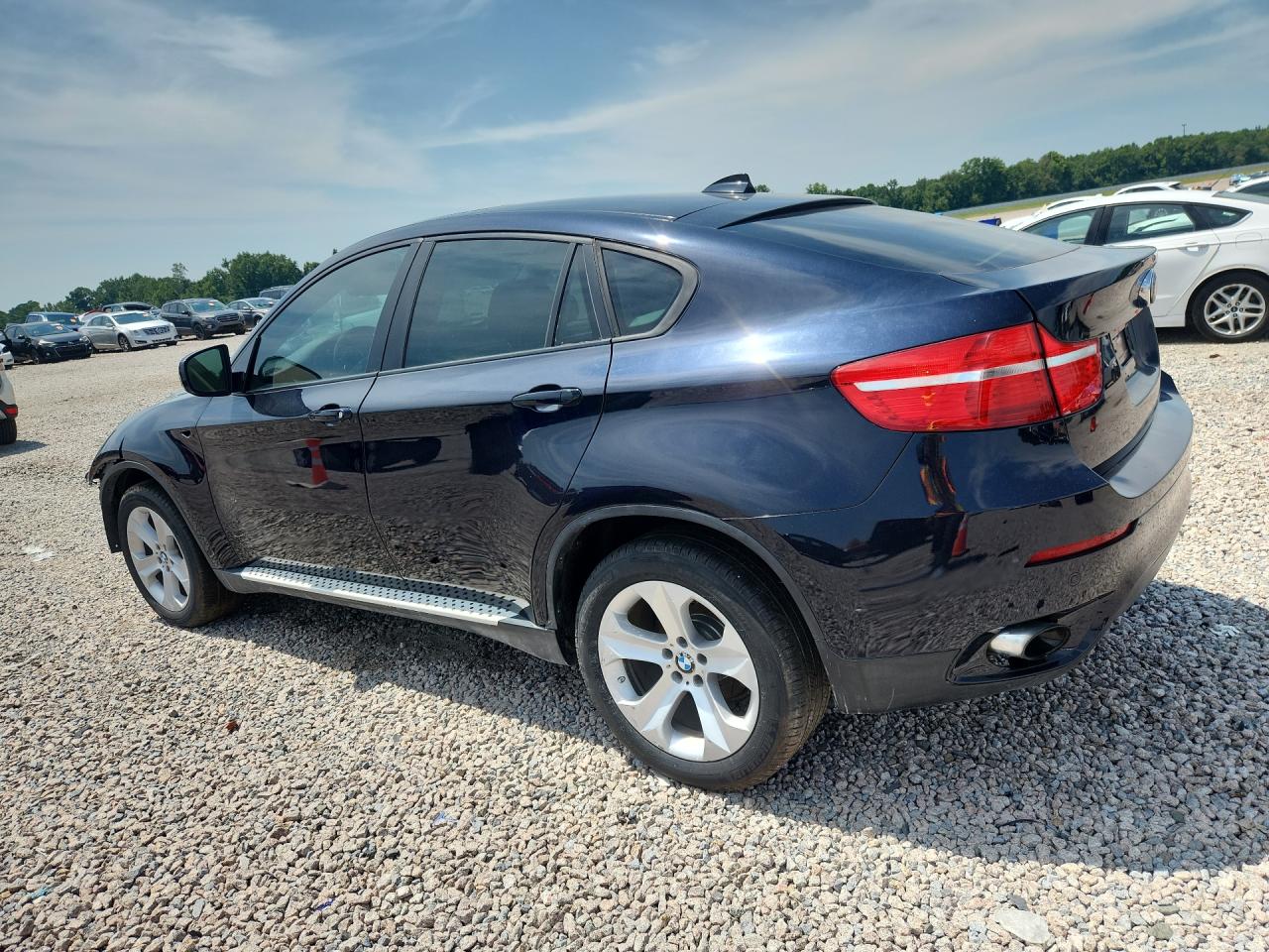 2012 Bmw X6 Xdrive35i Blue vin: 5UXFG2C55CL779275
