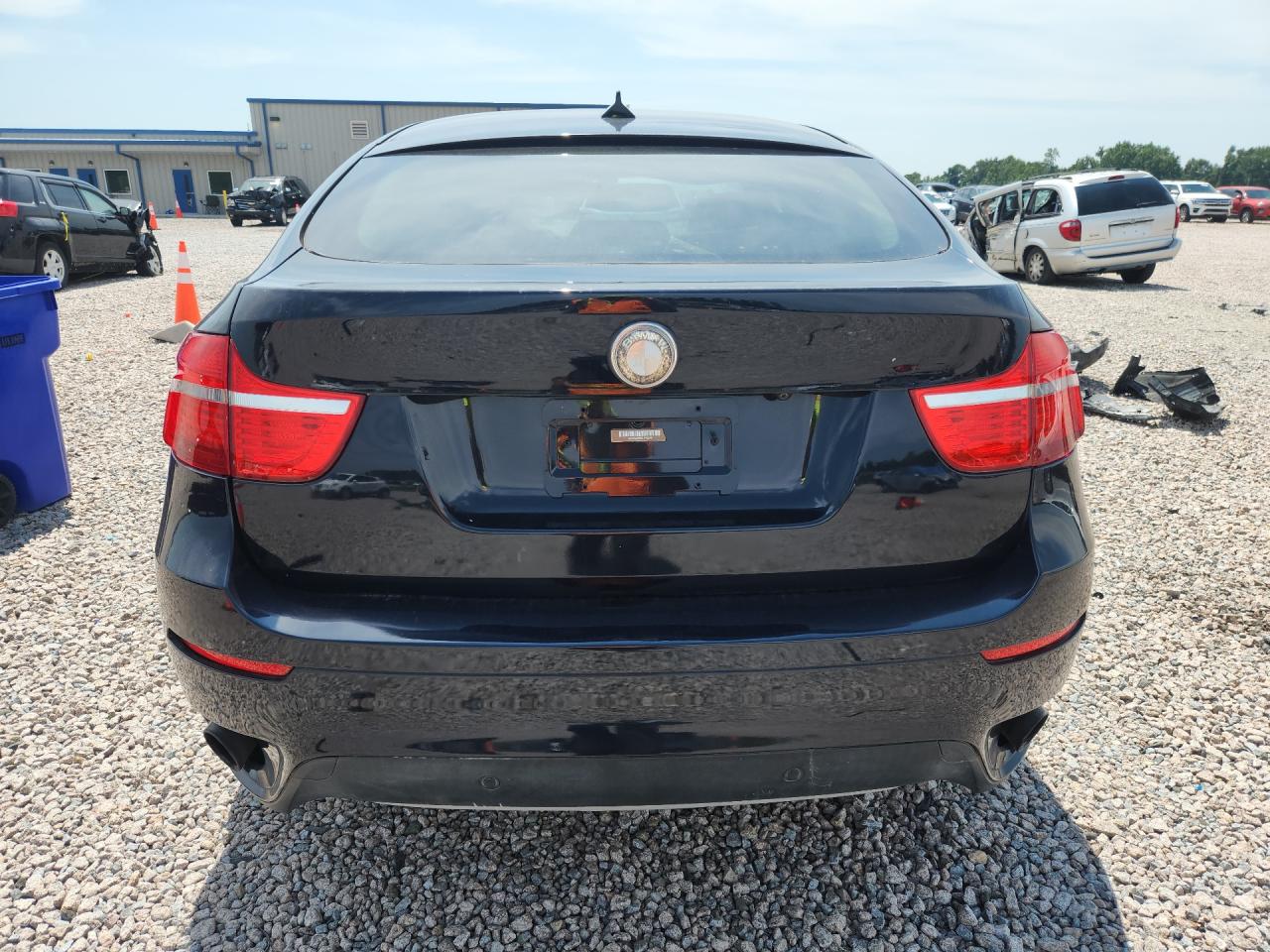 2012 Bmw X6 Xdrive35i Blue vin: 5UXFG2C55CL779275