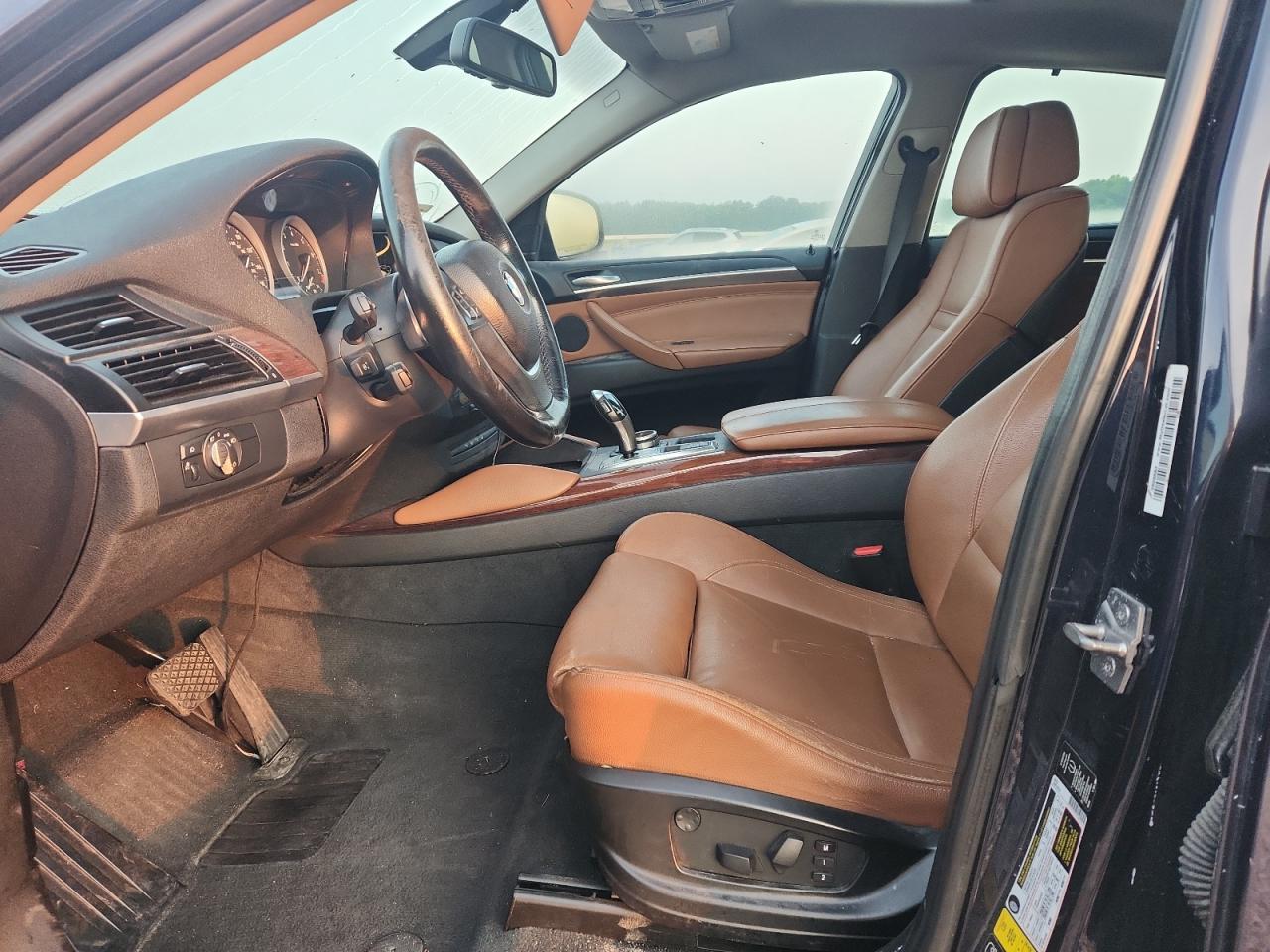 2012 Bmw X6 Xdrive35i Blue vin: 5UXFG2C55CL779275