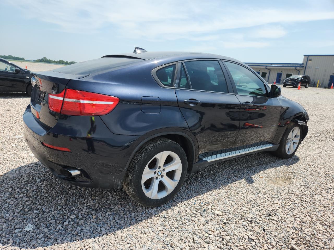 2012 Bmw X6 Xdrive35i Blue vin: 5UXFG2C55CL779275