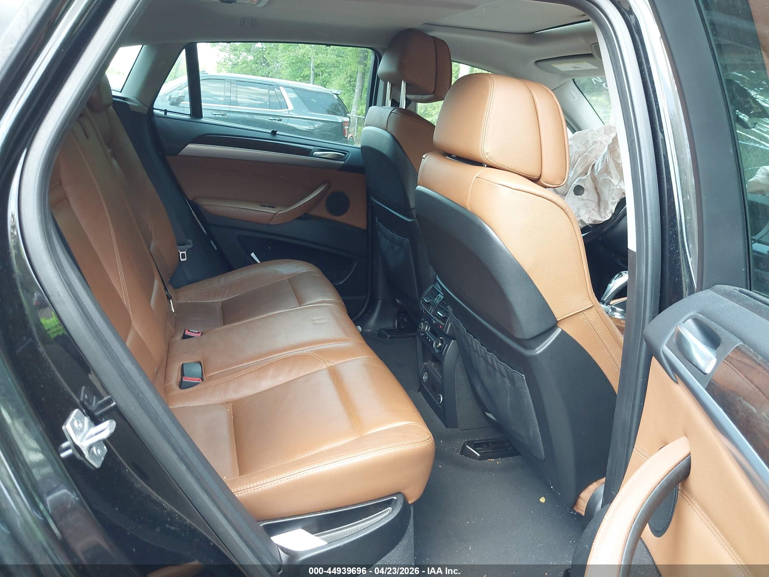 2013 Bmw X6 Xdrive35i Black vin: 5UXFG2C55DL788379