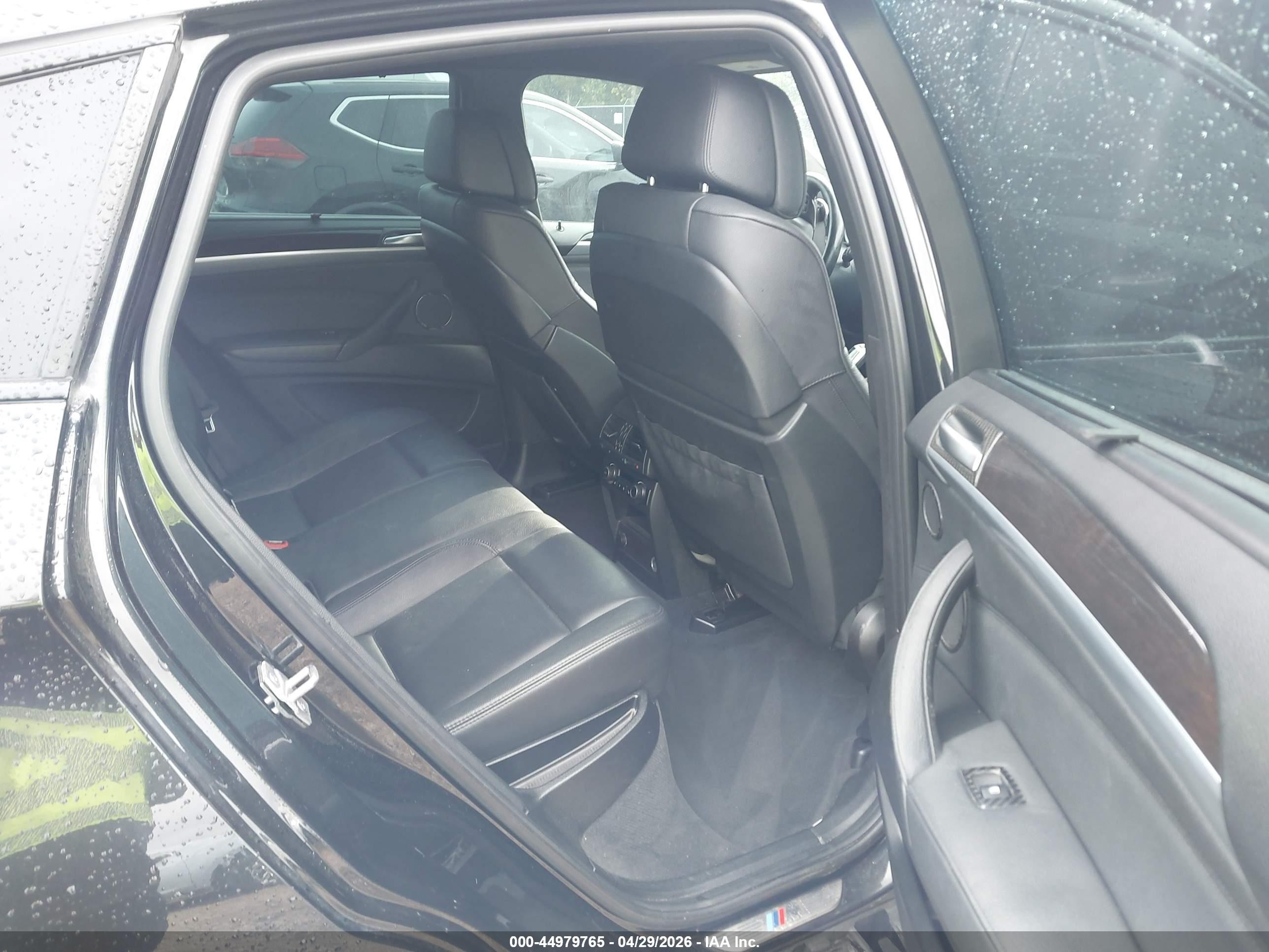 2014 Bmw X6 Xdrive35i Black vin: 5UXFG2C55E0C44471