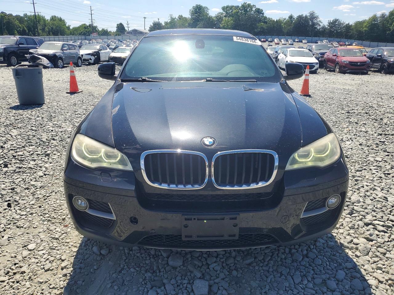2014 Bmw X6 Xdrive35i Black vin: 5UXFG2C55E0C45507
