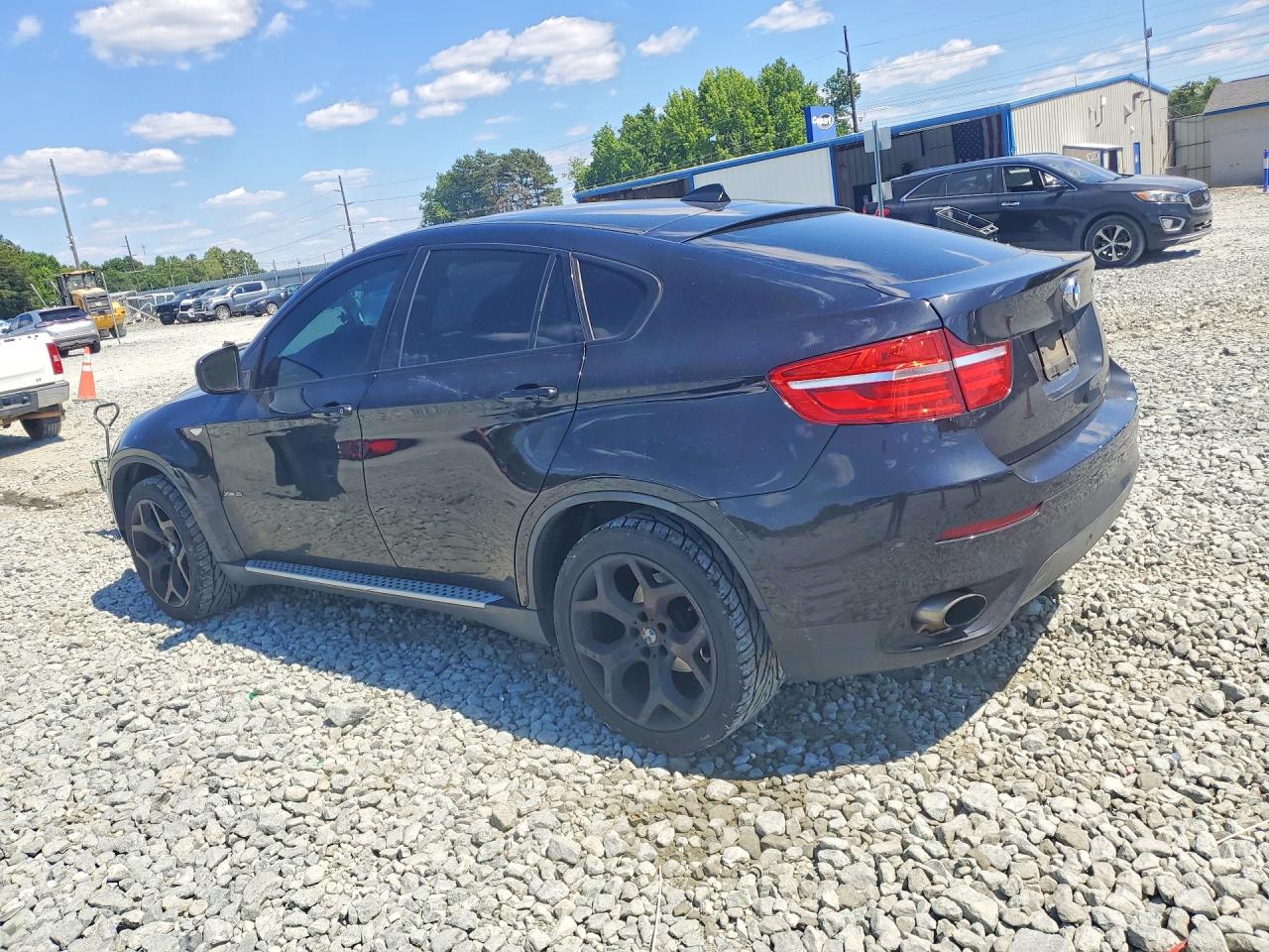 2014 Bmw X6 Xdrive35i Black vin: 5UXFG2C55E0C45507