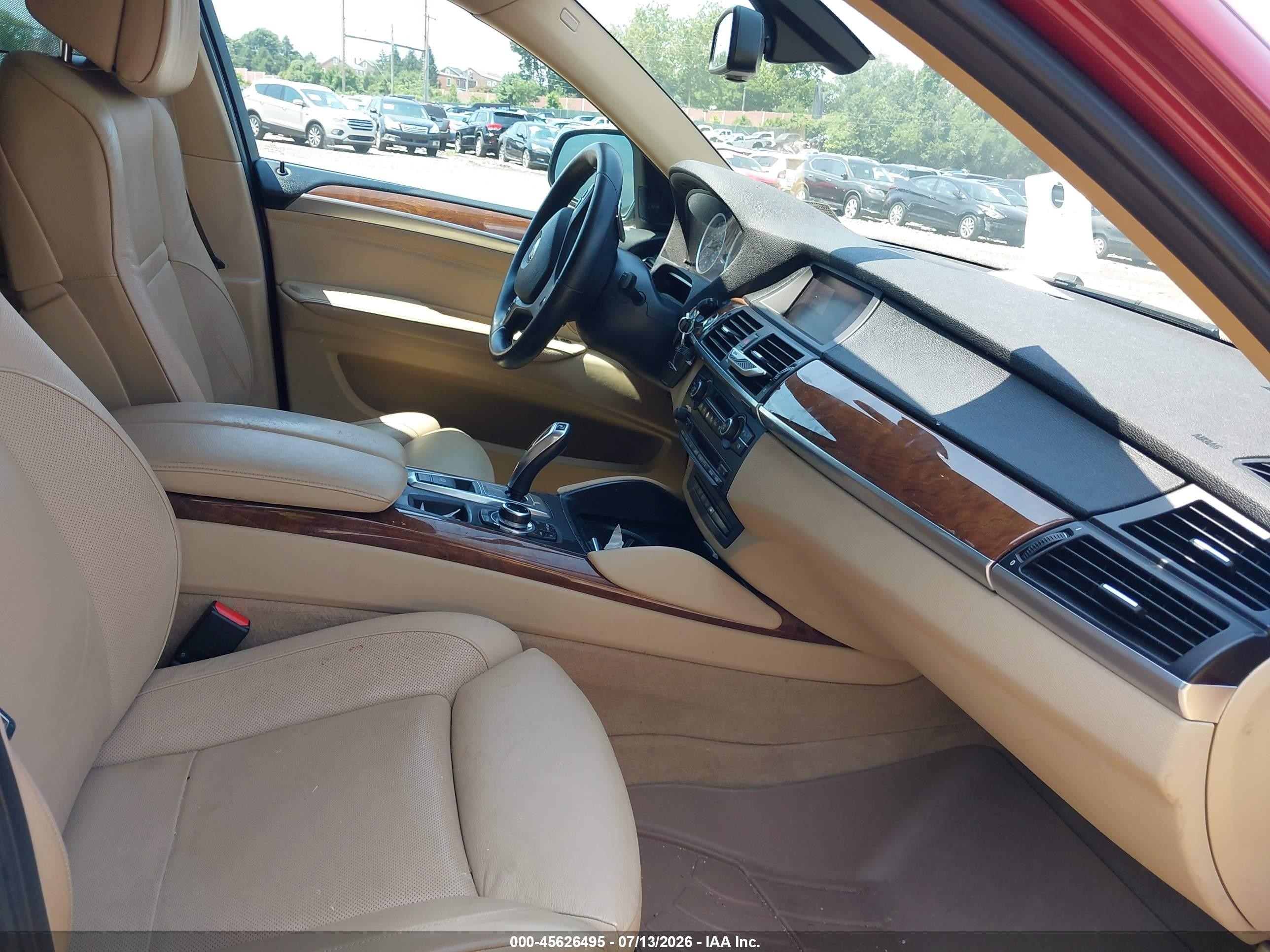 2014 Bmw X6 Xdrive35i Maroon vin: 5UXFG2C55E0C45782