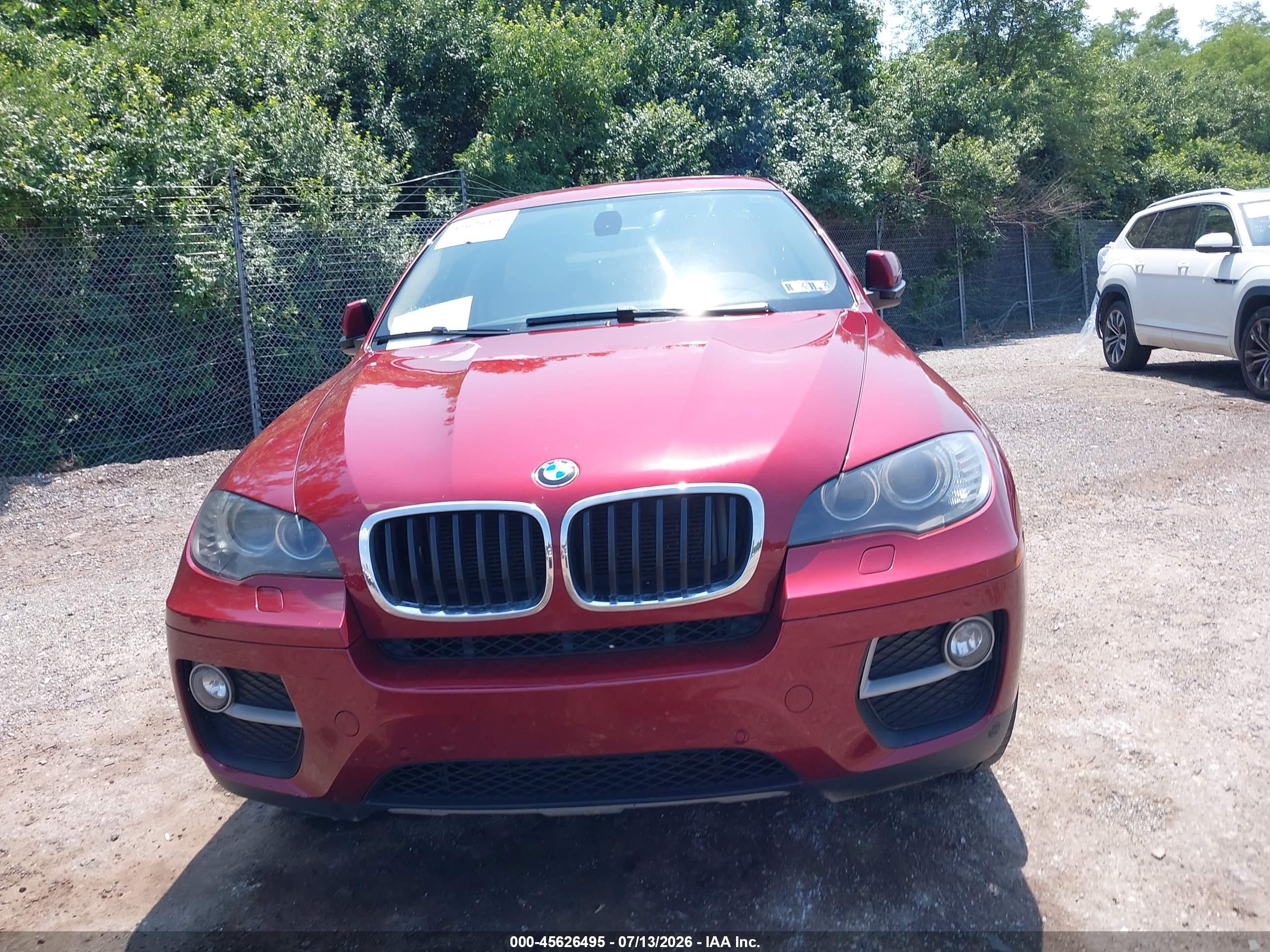 2014 Bmw X6 Xdrive35i Maroon vin: 5UXFG2C55E0C45782