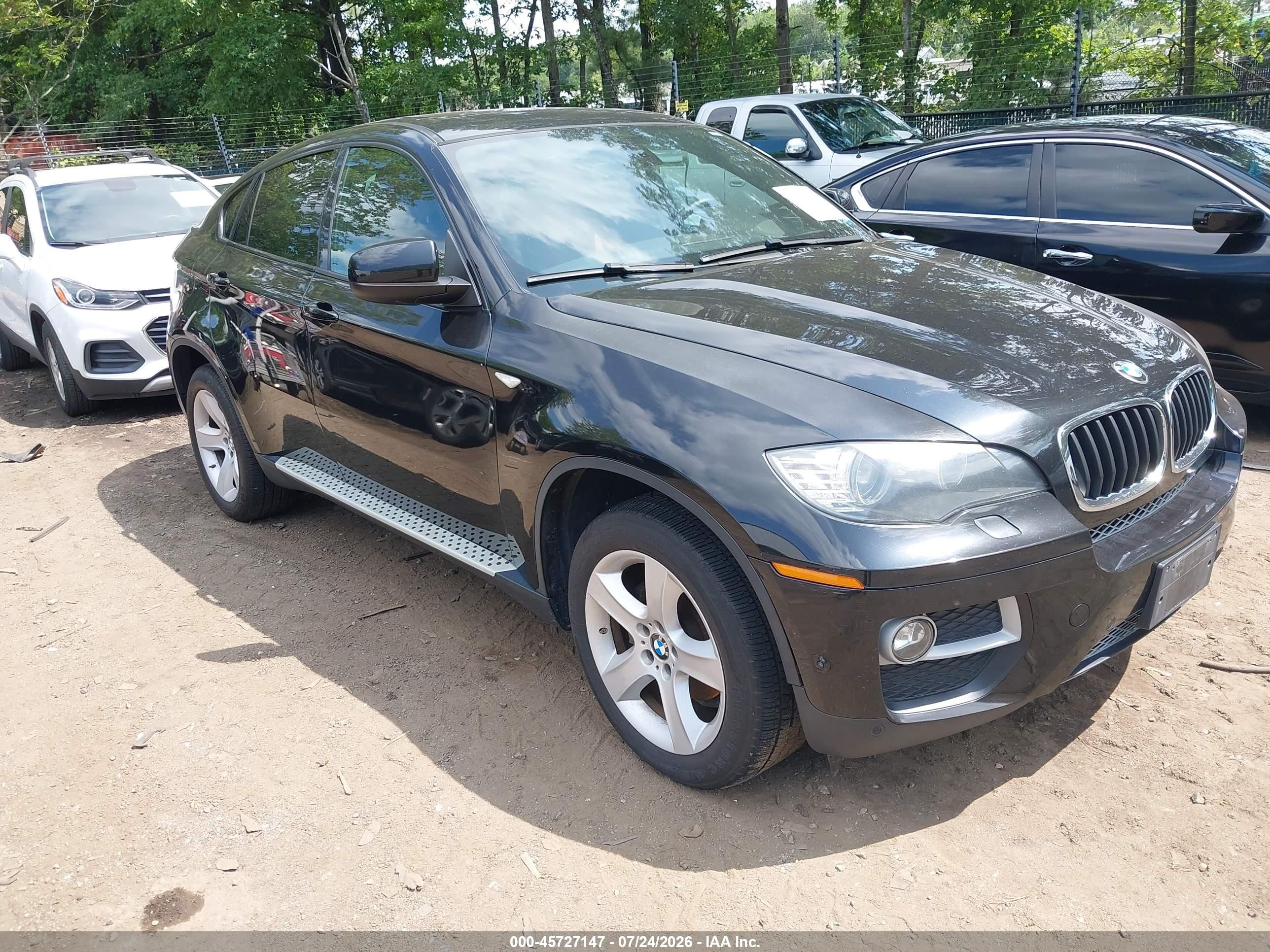 2014 Bmw X6 Xdrive35i Black vin: 5UXFG2C55E0H10562