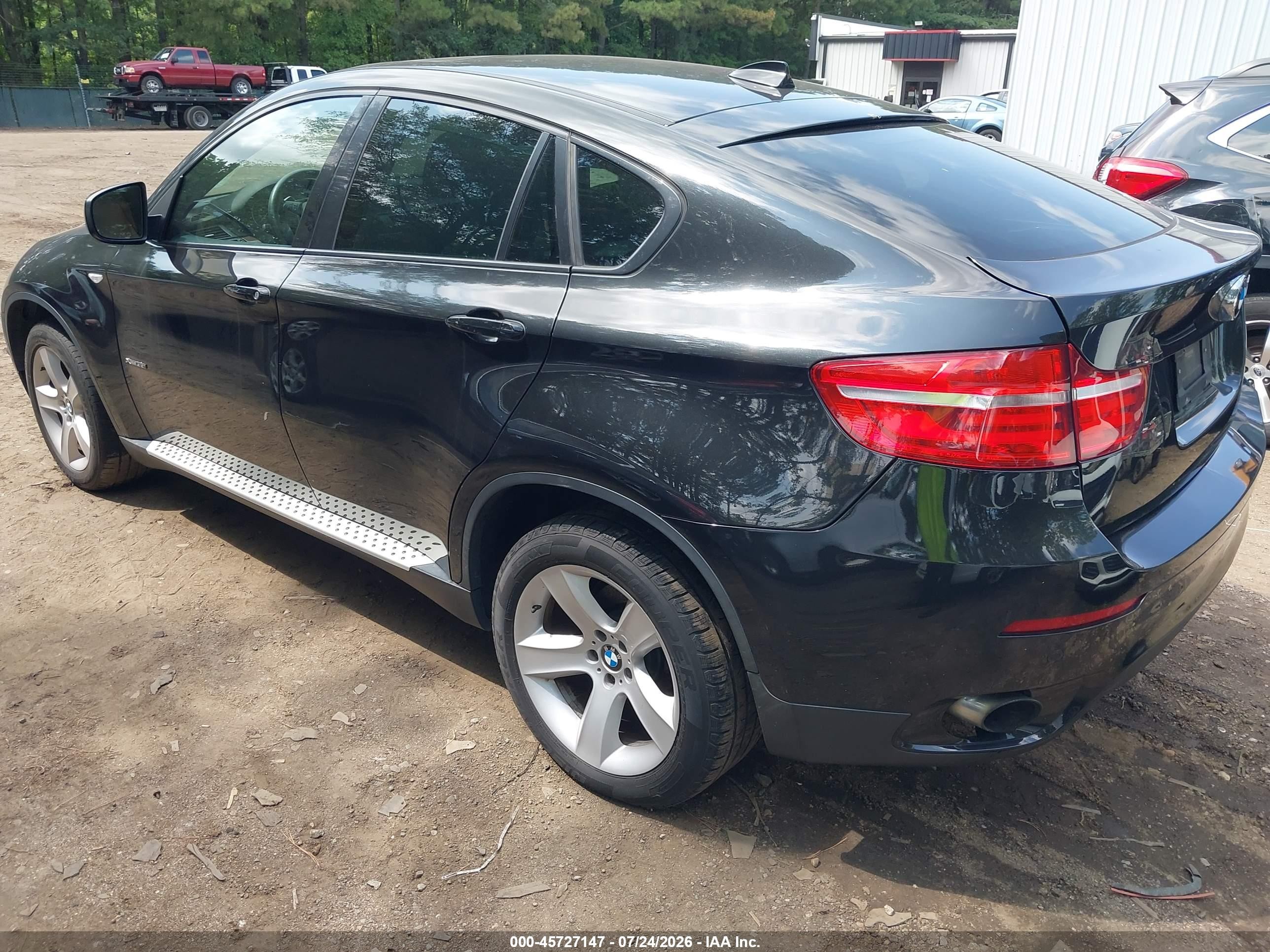 2014 Bmw X6 Xdrive35i Black vin: 5UXFG2C55E0H10562