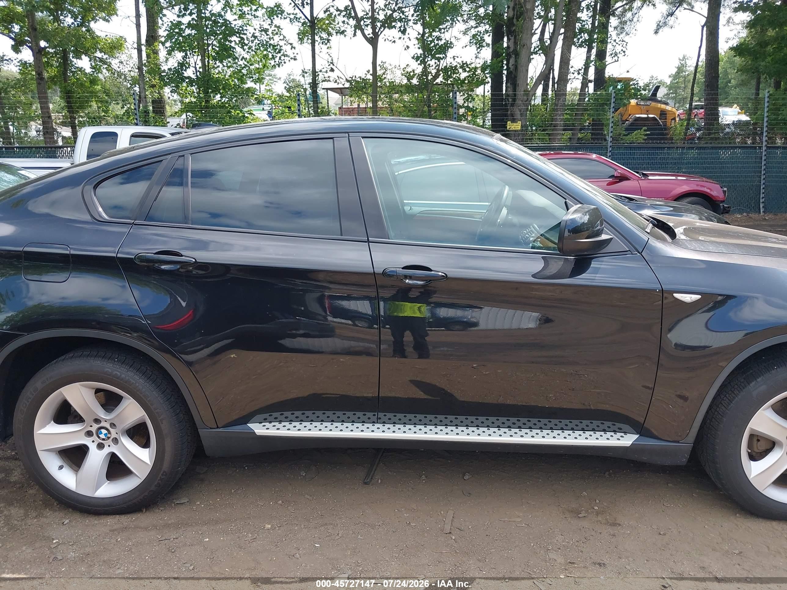 2014 Bmw X6 Xdrive35i Black vin: 5UXFG2C55E0H10562