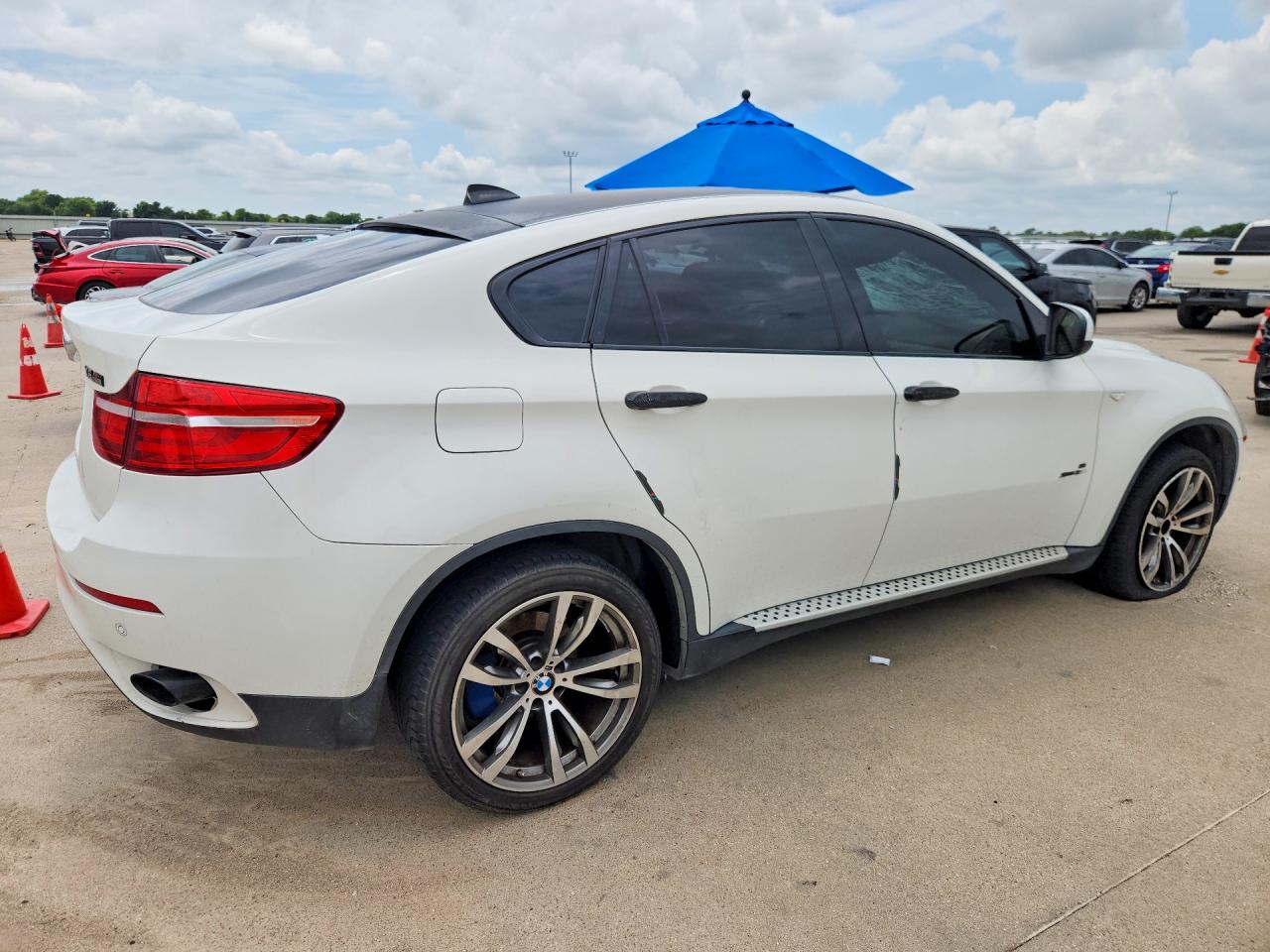 2014 Bmw X6 Xdrive35i White vin: 5UXFG2C55E0K41762