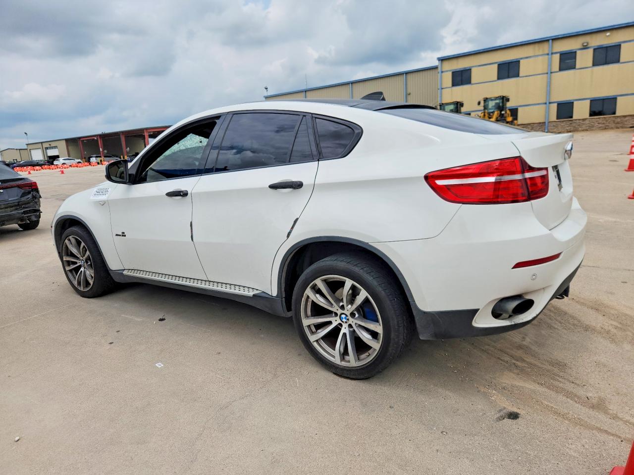 2014 Bmw X6 Xdrive35i White vin: 5UXFG2C55E0K41762