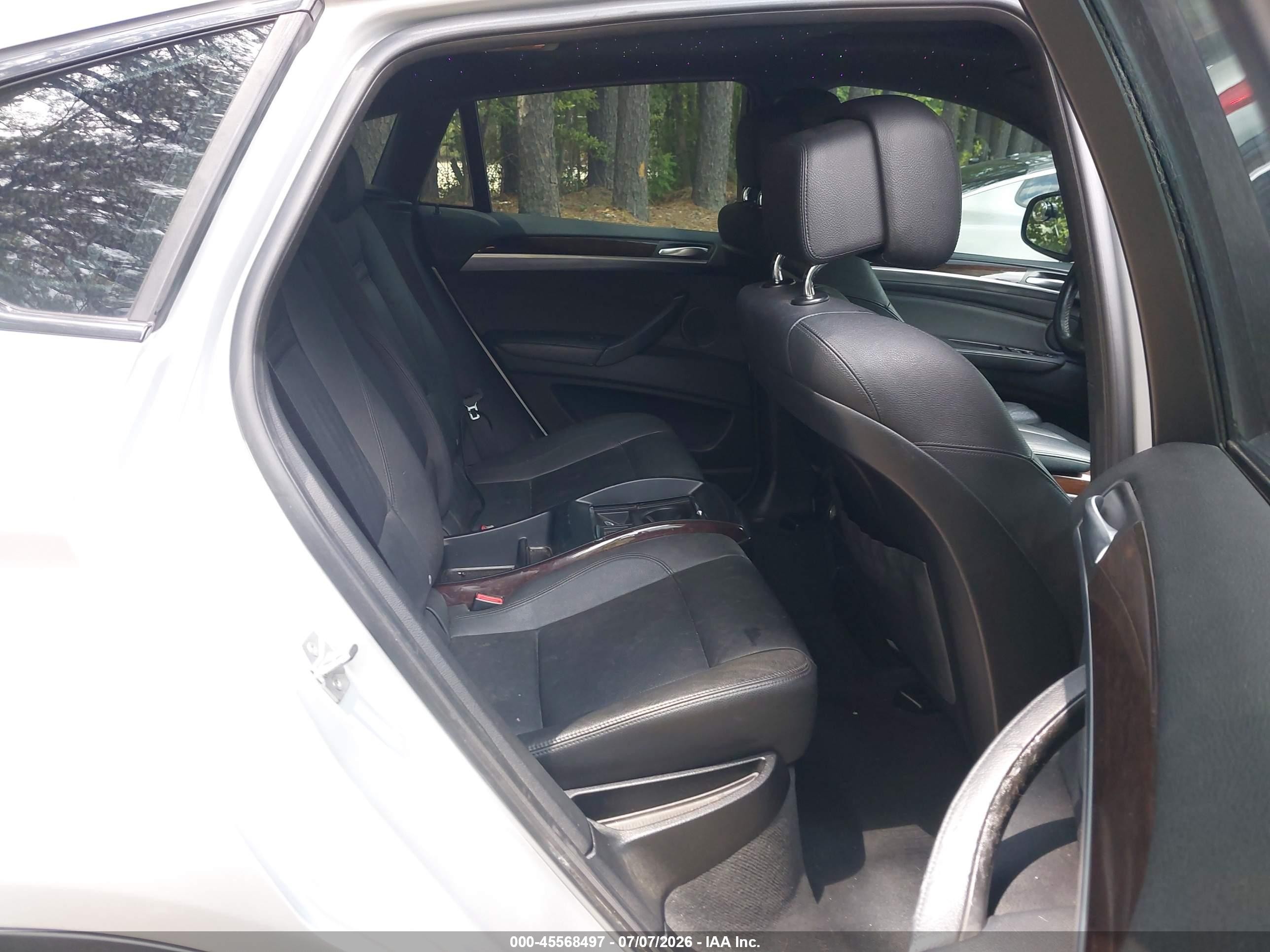 2011 Bmw X6 Xdrive35i Серебряный vin: 5UXFG2C56BLX07306