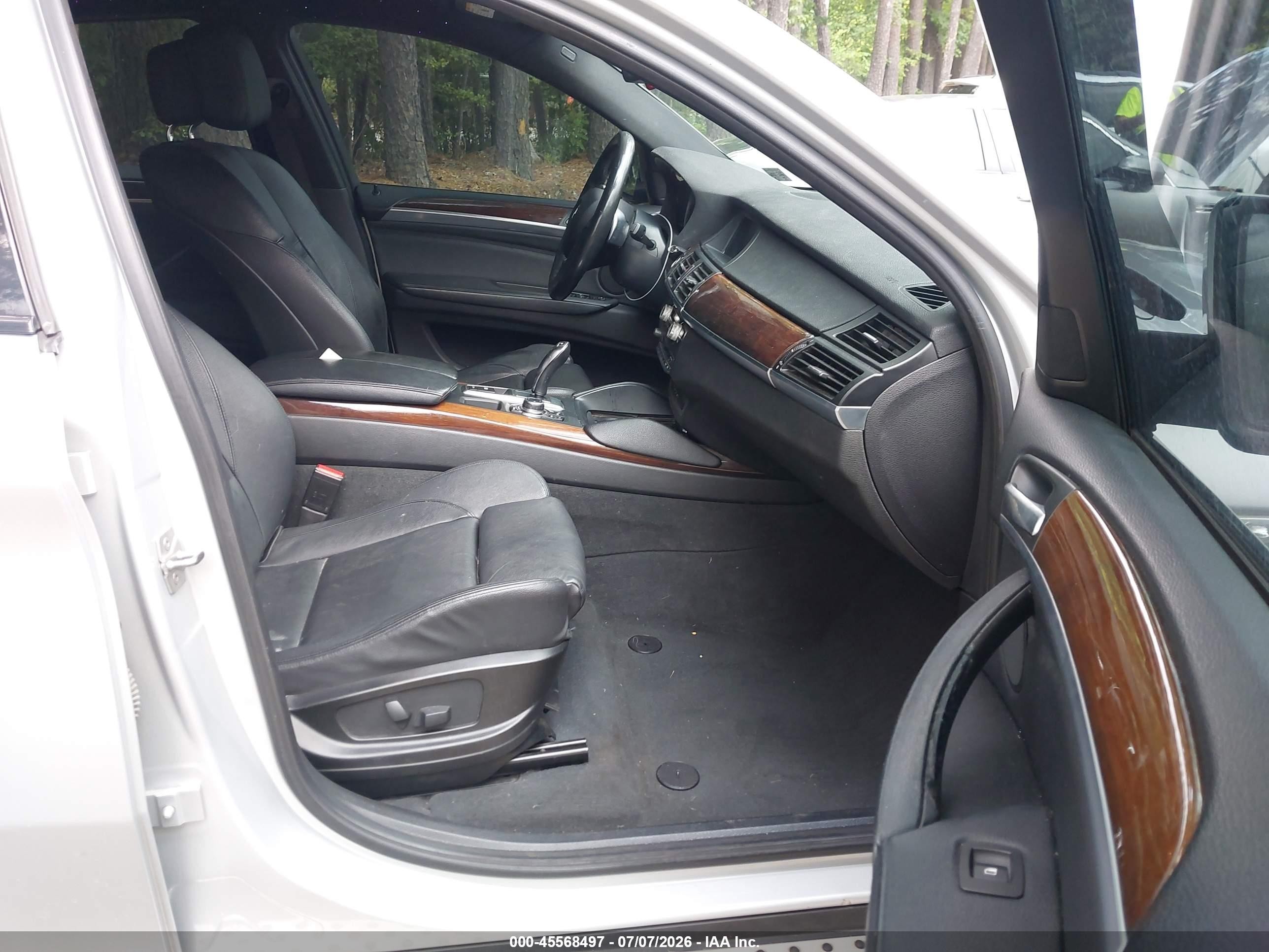 2011 Bmw X6 Xdrive35i Серебряный vin: 5UXFG2C56BLX07306