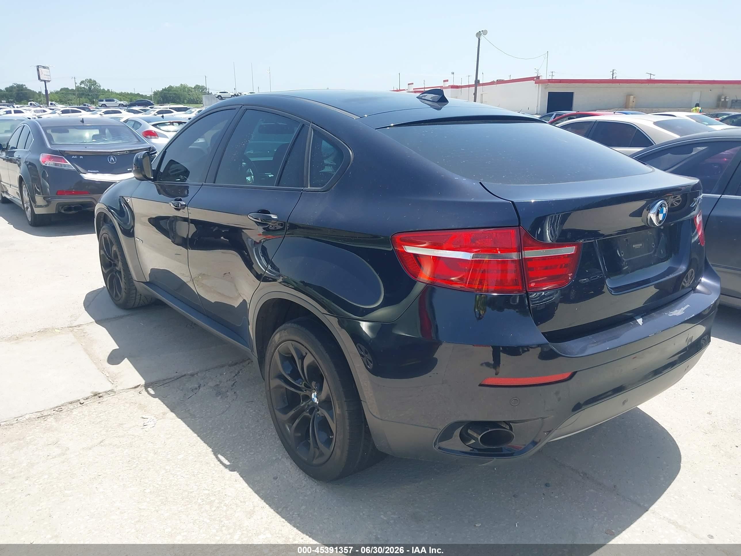 2013 Bmw X6 Xdrive35i Синий vin: 5UXFG2C56DL787676