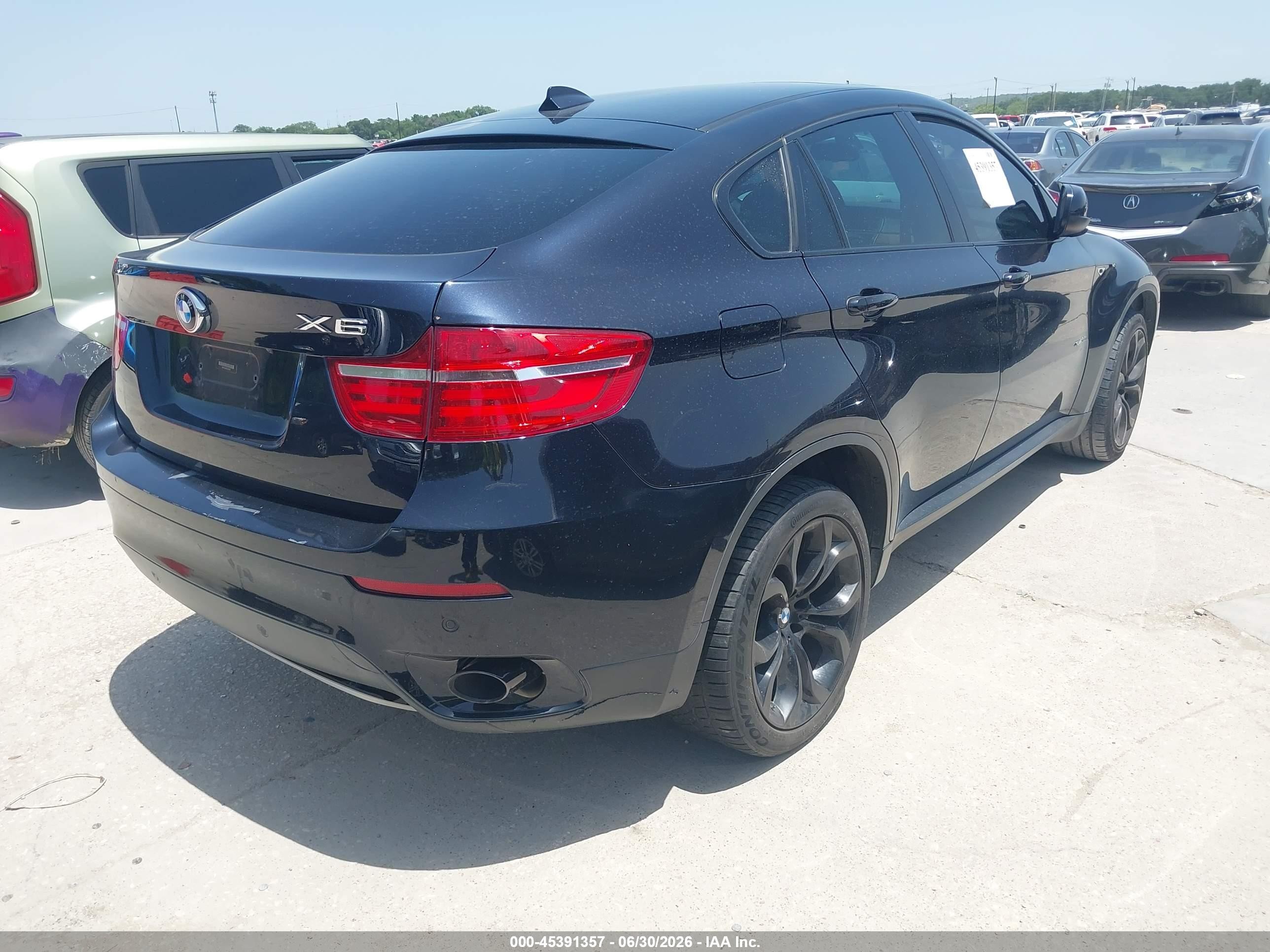 2013 Bmw X6 Xdrive35i Синий vin: 5UXFG2C56DL787676