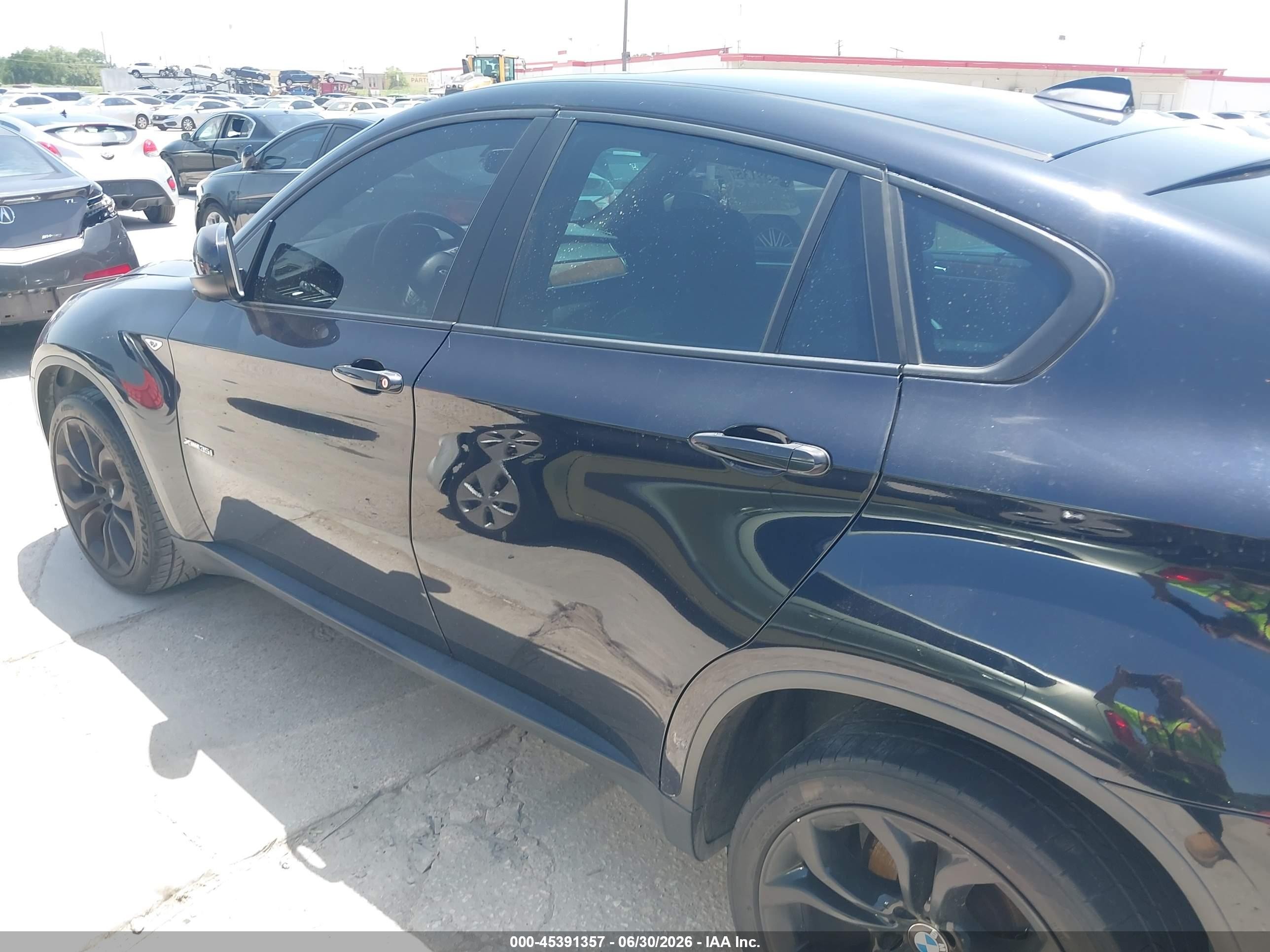 2013 Bmw X6 Xdrive35i Синий vin: 5UXFG2C56DL787676