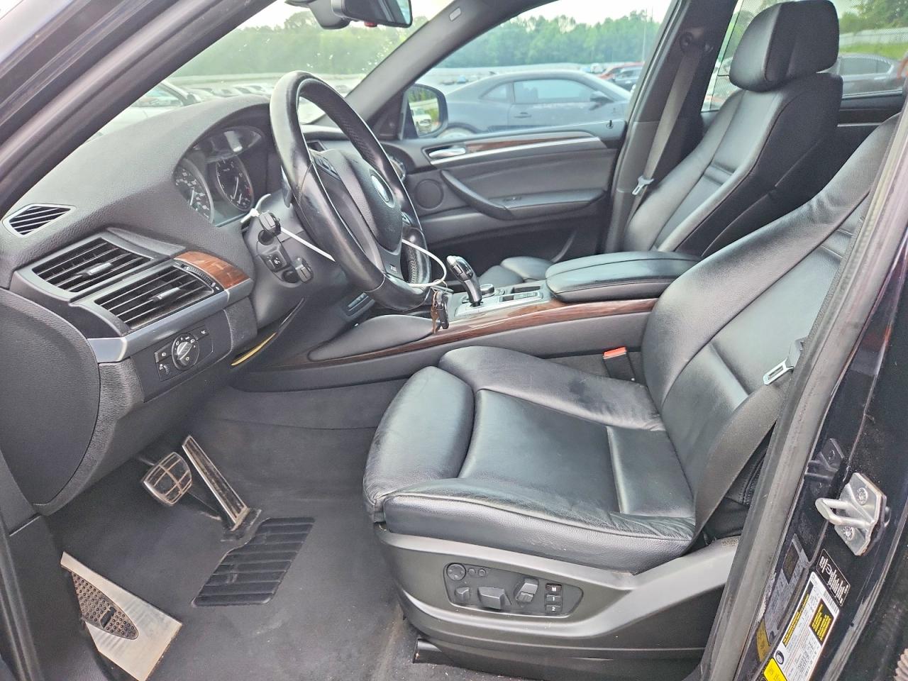 2013 Bmw X6 Xdrive35i Black vin: 5UXFG2C56DL788214
