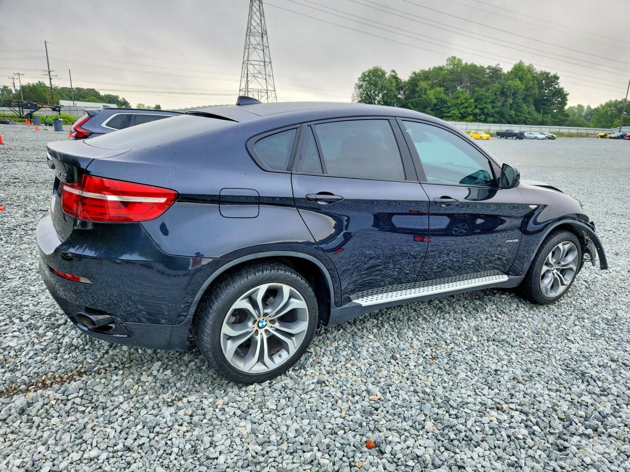 2013 Bmw X6 Xdrive35i Black vin: 5UXFG2C56DL788214
