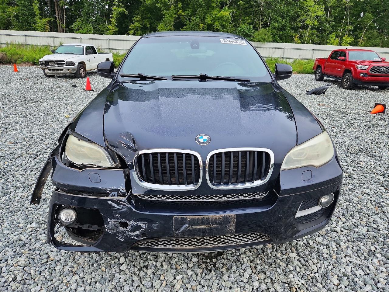 2013 Bmw X6 Xdrive35i Black vin: 5UXFG2C56DL788214