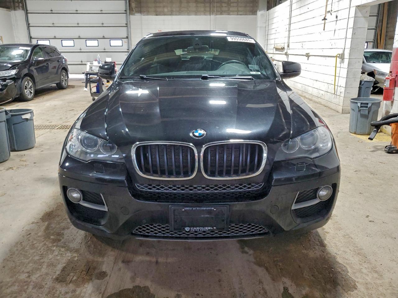 2014 Bmw X6 Xdrive35i Black vin: 5UXFG2C56E0H10716