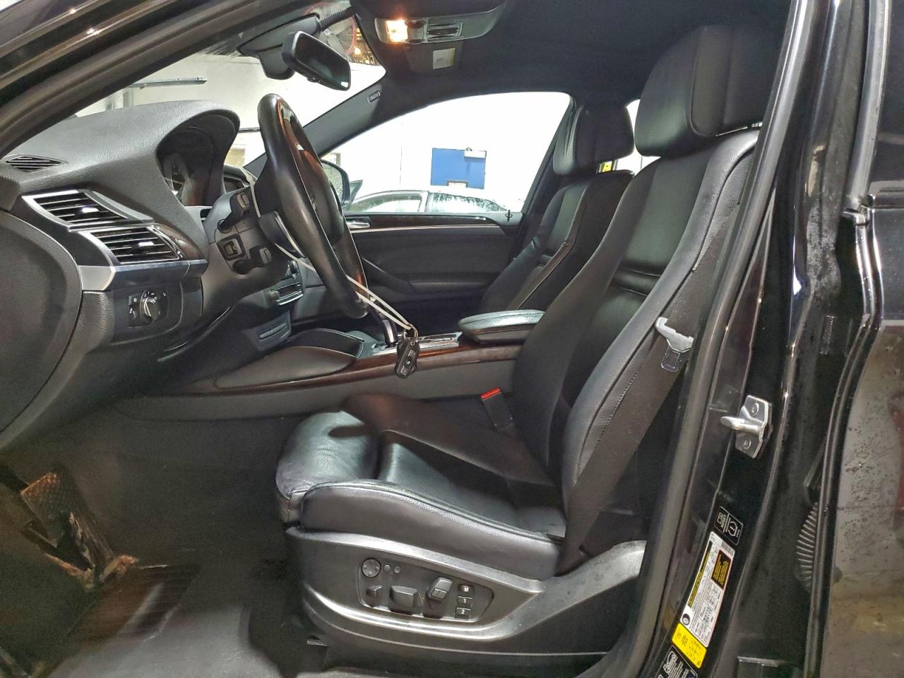 2014 Bmw X6 Xdrive35i Black vin: 5UXFG2C56E0H10716