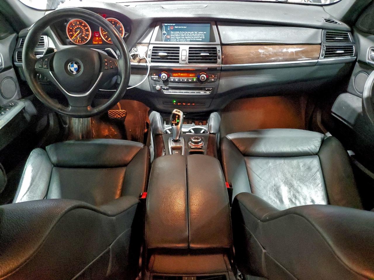 2014 Bmw X6 Xdrive35i Black vin: 5UXFG2C56E0H10716