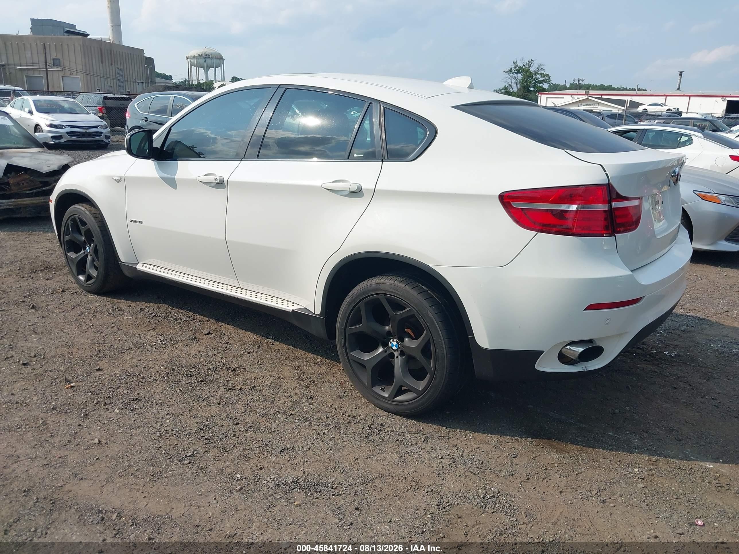 2014 Bmw X6 Xdrive35i White vin: 5UXFG2C56E0K41656