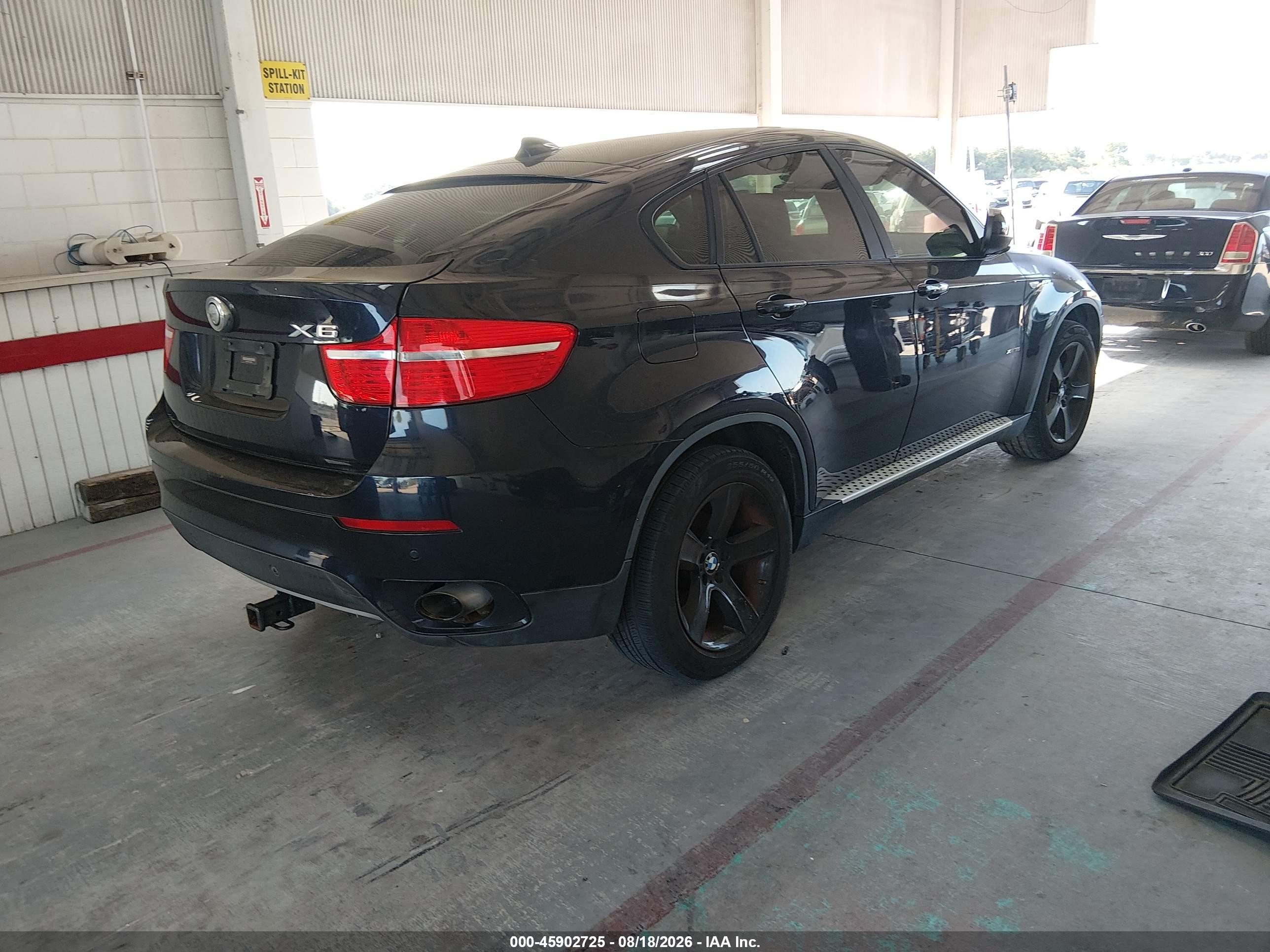 2012 Bmw X6 Xdrive35i Blue vin: 5UXFG2C57CL780525