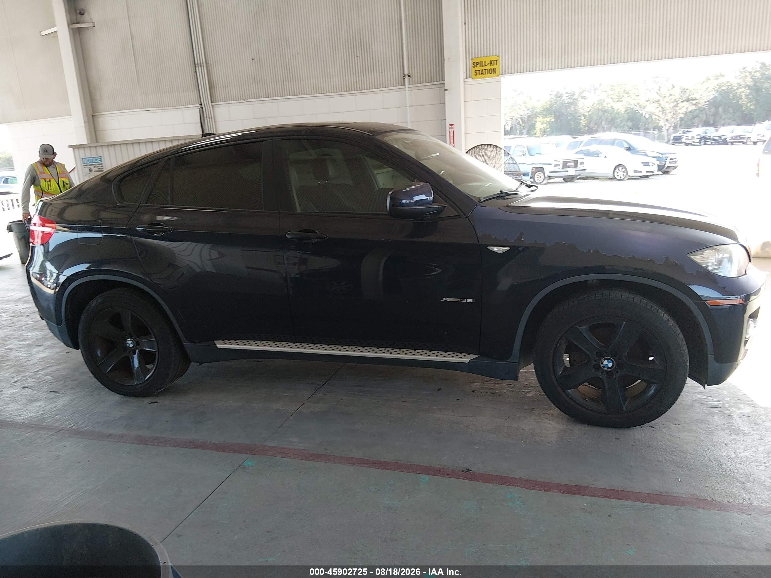 2012 Bmw X6 Xdrive35i Blue vin: 5UXFG2C57CL780525
