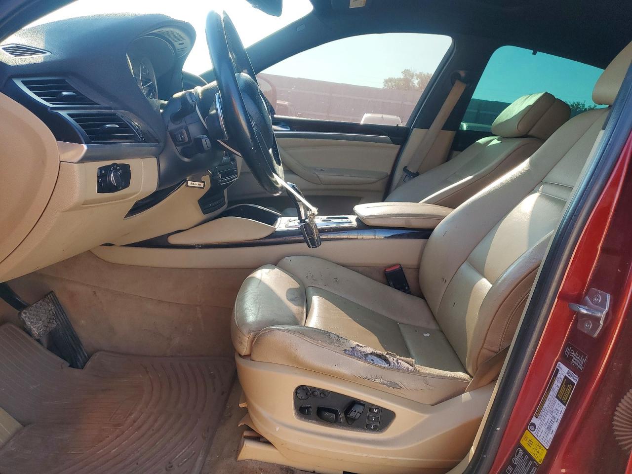 2013 Bmw X6 Xdrive35i Бордовый vin: 5UXFG2C57DL785371