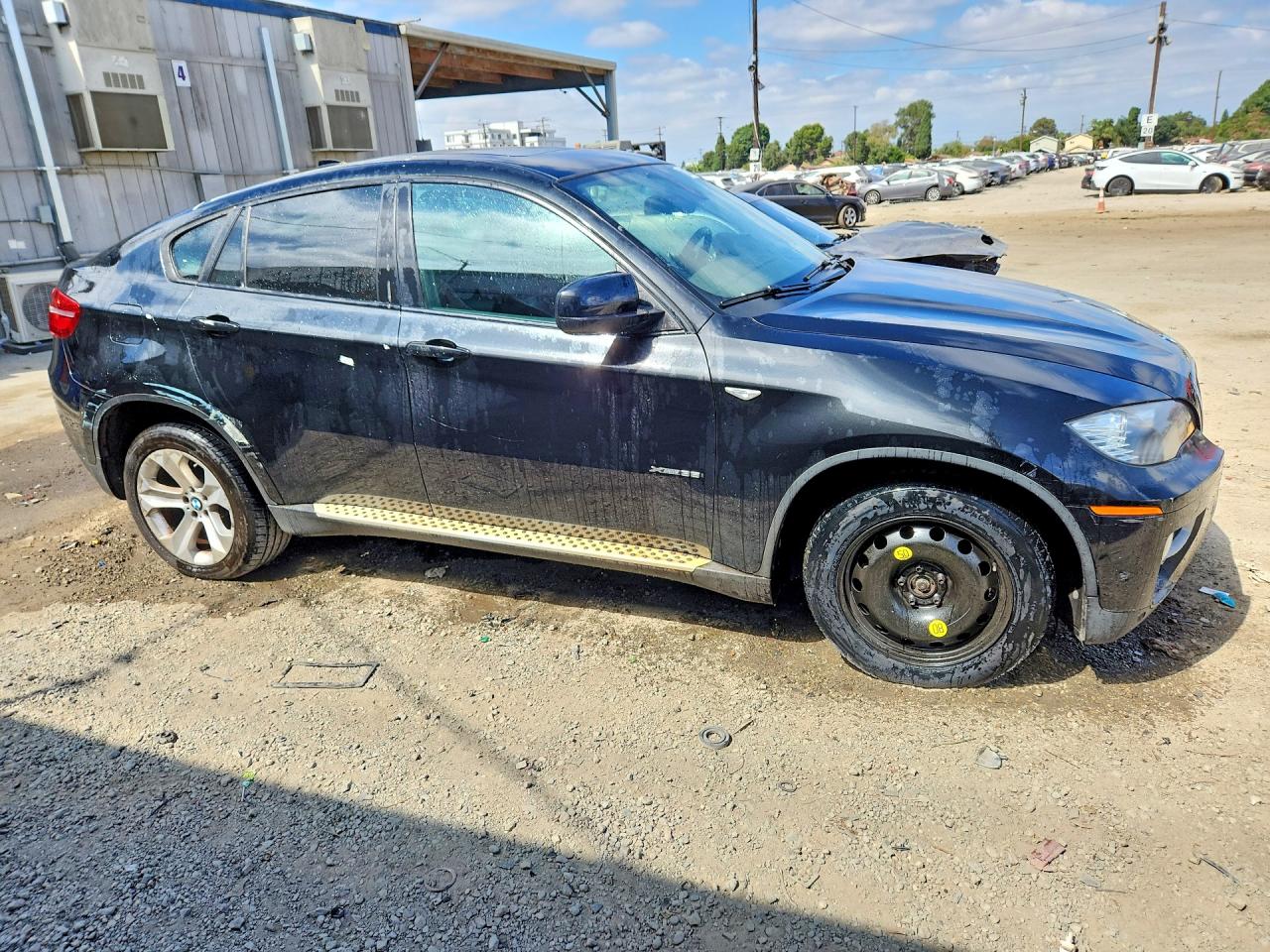 2014 Bmw X6 Xdrive35i Black vin: 5UXFG2C57E0C45752