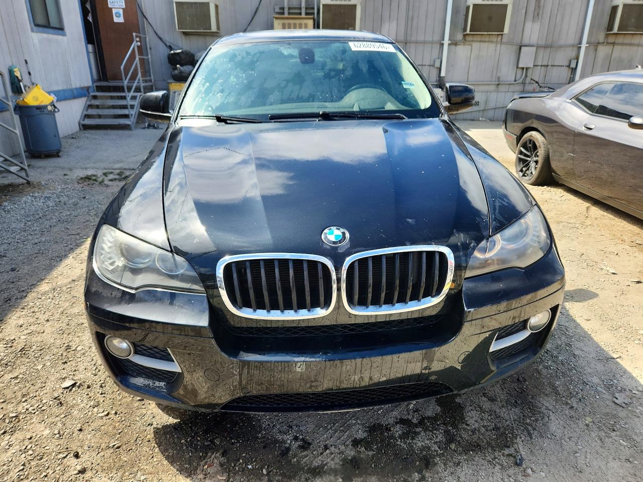 2014 Bmw X6 Xdrive35i Black vin: 5UXFG2C57E0C45752