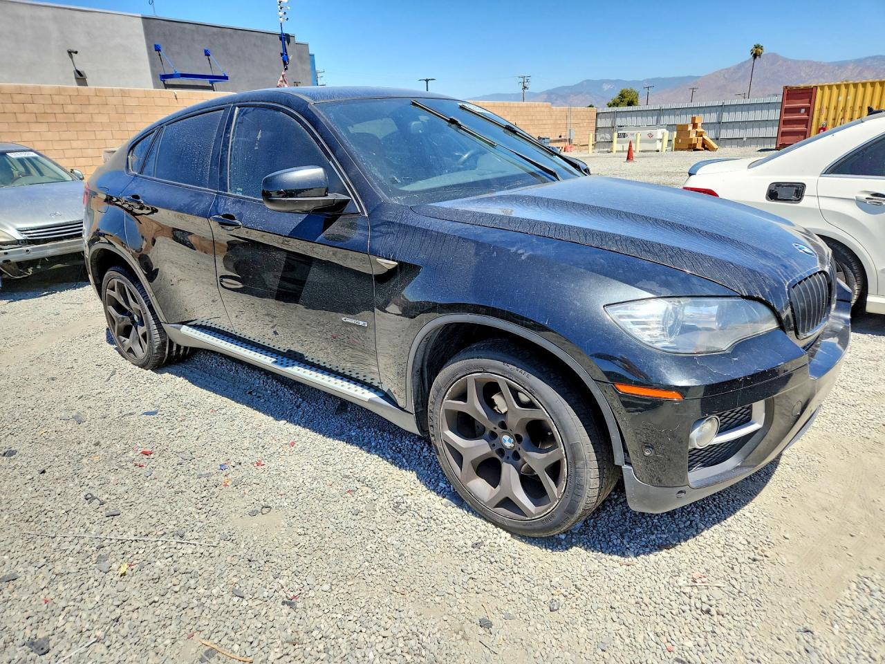 2013 Bmw X6 Xdrive35i Black vin: 5UXFG2C58DL784942