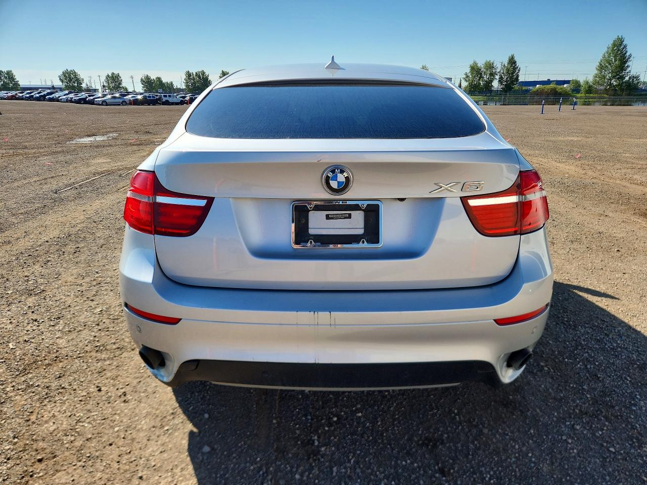 2013 Bmw X6 Xdrive35i Silver vin: 5UXFG2C58DL786867