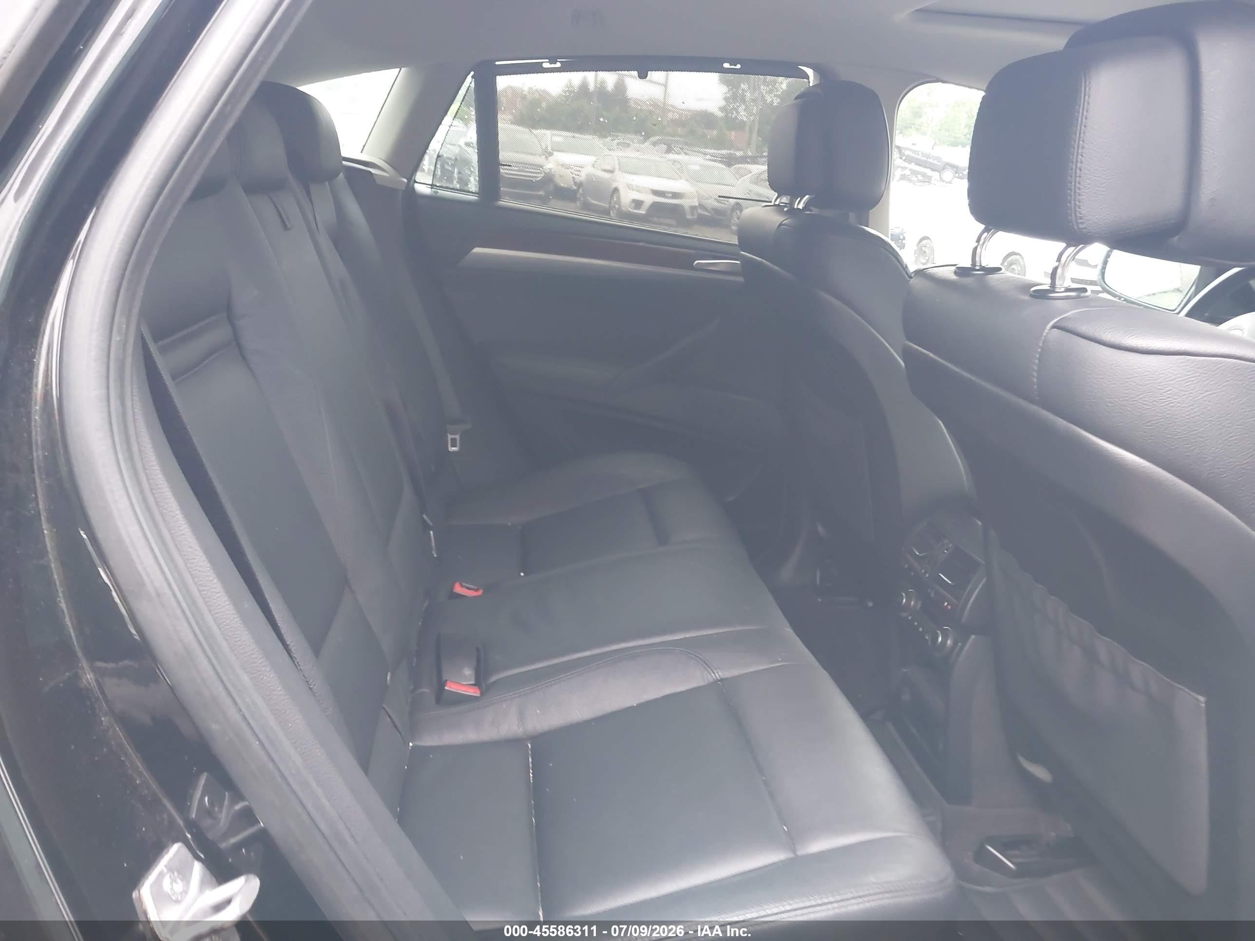 2013 Bmw X6 Xdrive35i Black vin: 5UXFG2C58DL788330
