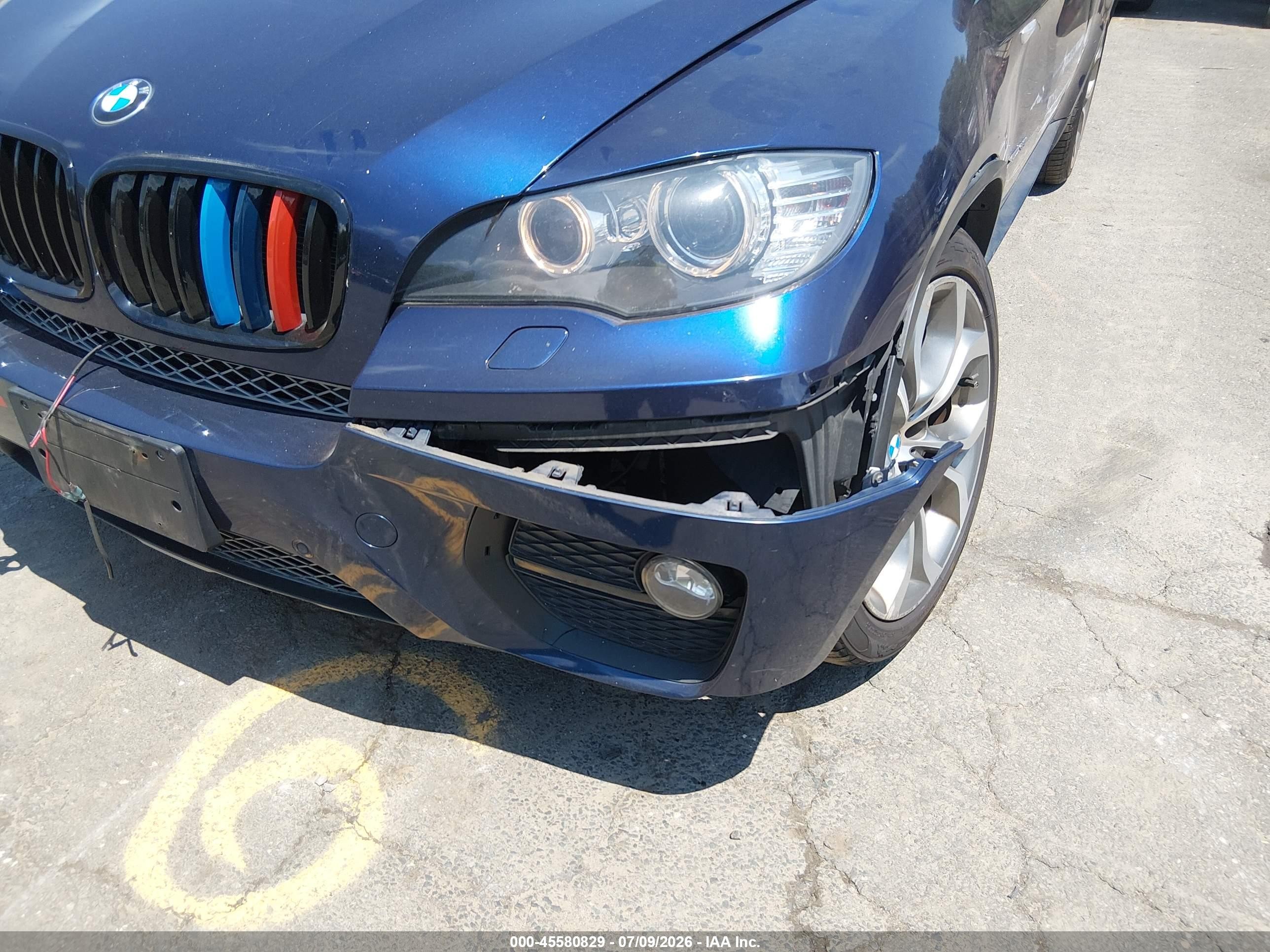 2014 Bmw X6 Dark Blue vin: 5UXFG2C58E0H09776