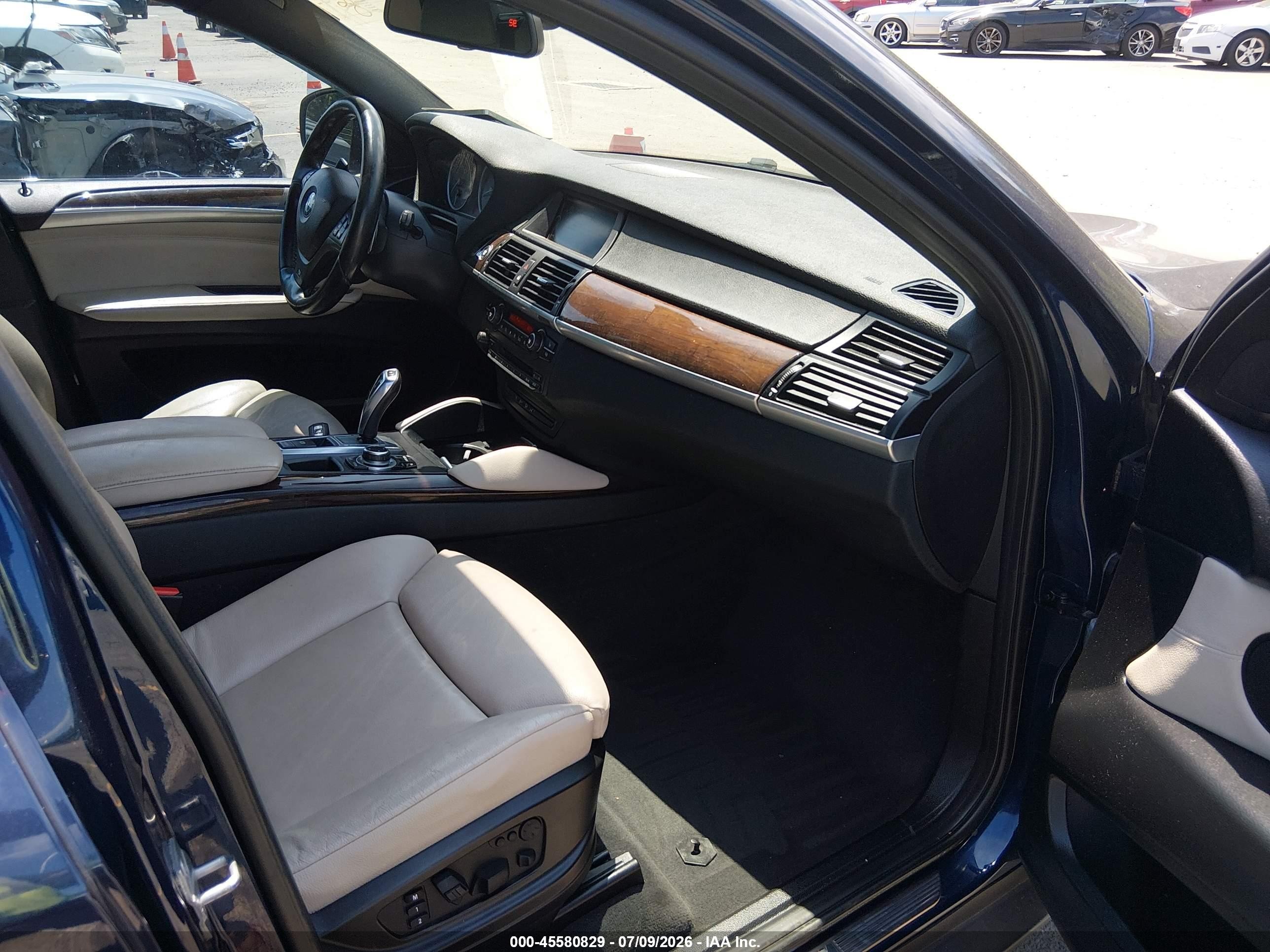 2014 Bmw X6 Dark Blue vin: 5UXFG2C58E0H09776
