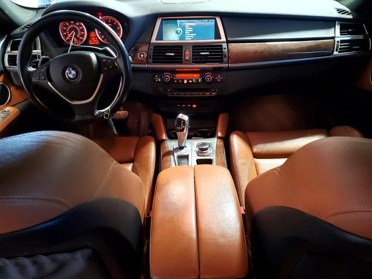 2014 Bmw X6 Xdrive35i Black vin: 5UXFG2C58E0H10619