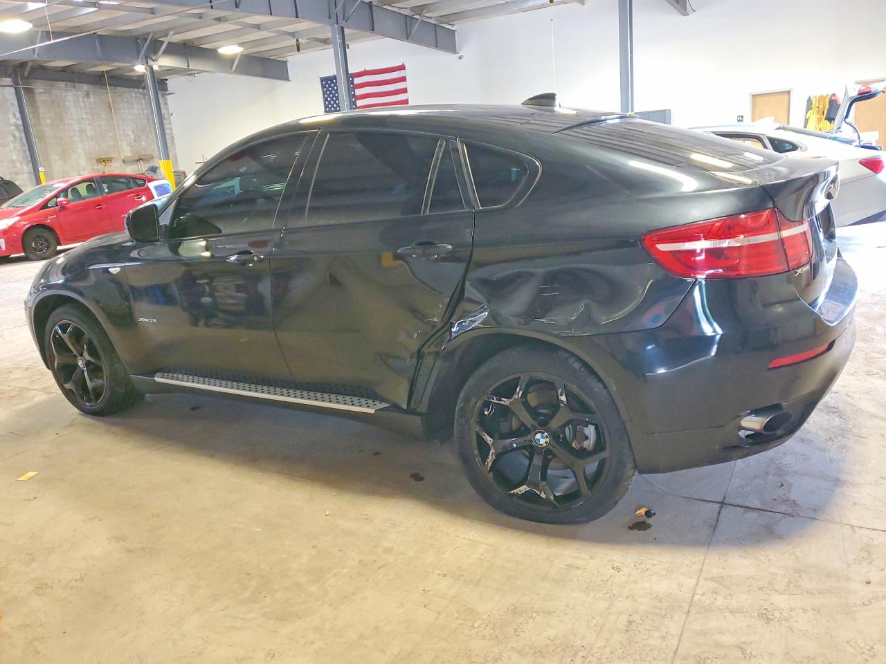 2014 Bmw X6 Xdrive35i Black vin: 5UXFG2C58E0H10619