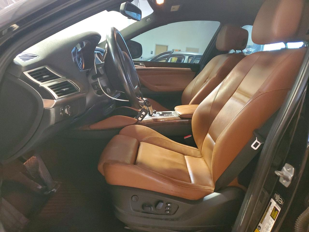 2014 Bmw X6 Xdrive35i Black vin: 5UXFG2C58E0H10619